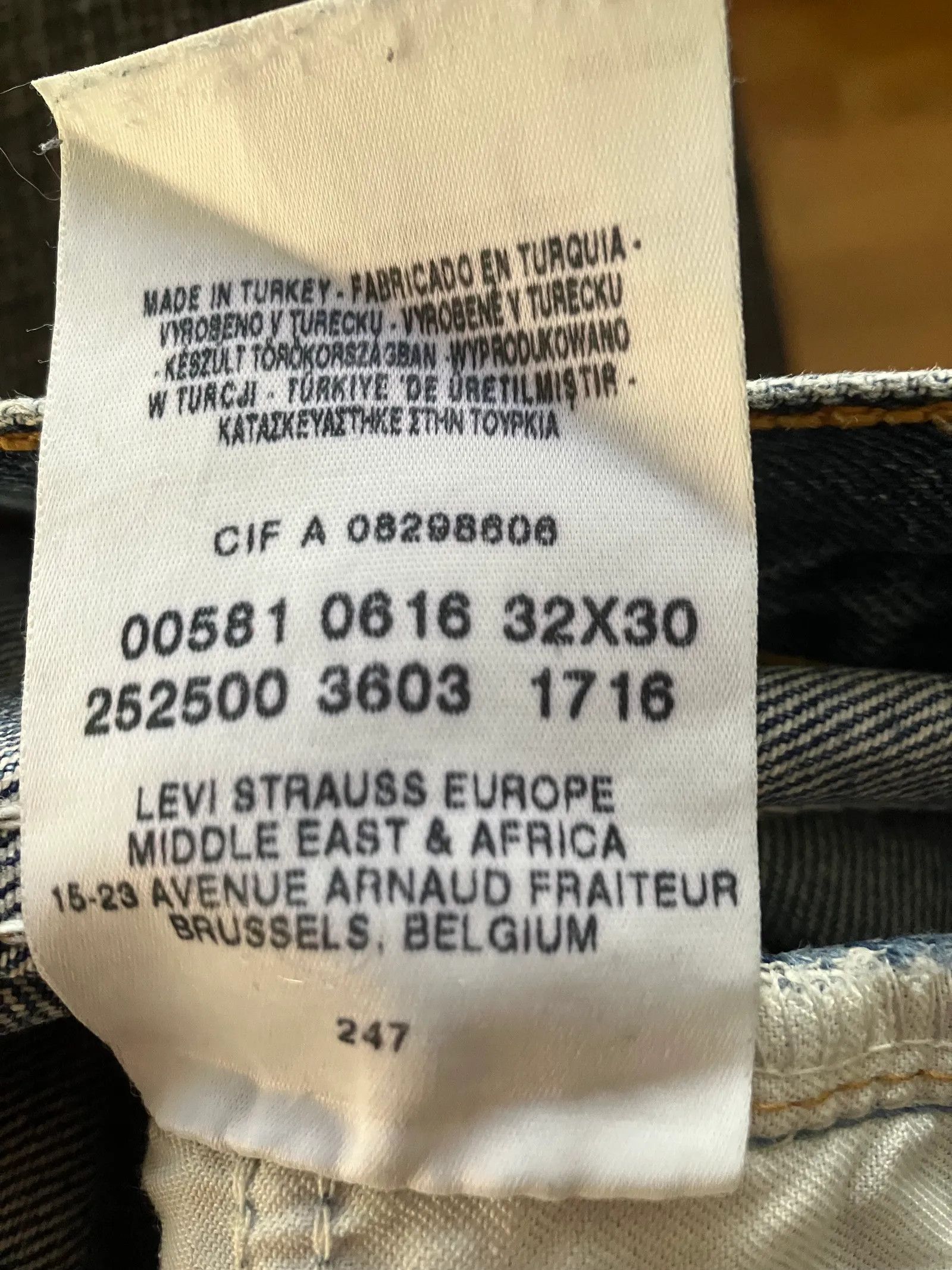 Levi's Levi's Jeans Size US 32 / EU 48 - 3 Thumbnail