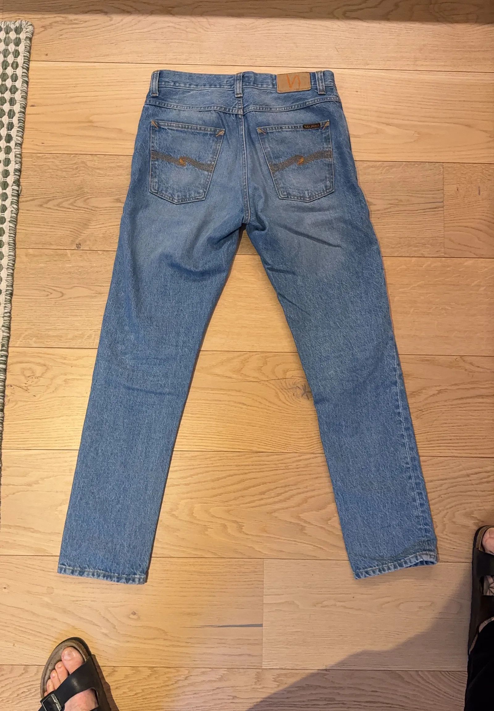 Nudie Jeans Nudie Jeans Steady Eddie II, All Day Blues Jeans Size US 30 / EU 46 - 4 Thumbnail