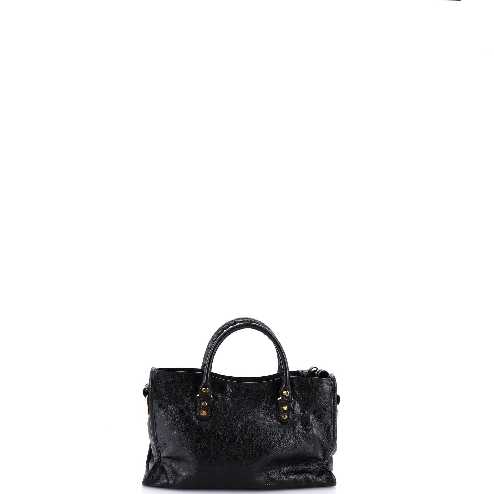 Balenciaga Logo Strap City Classic Studs Bag Size ONE SIZE - 3 Thumbnail