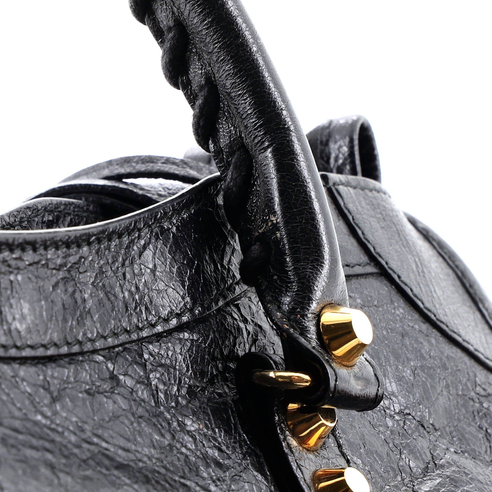 Balenciaga Logo Strap City Classic Studs Bag Size ONE SIZE - 6 Thumbnail