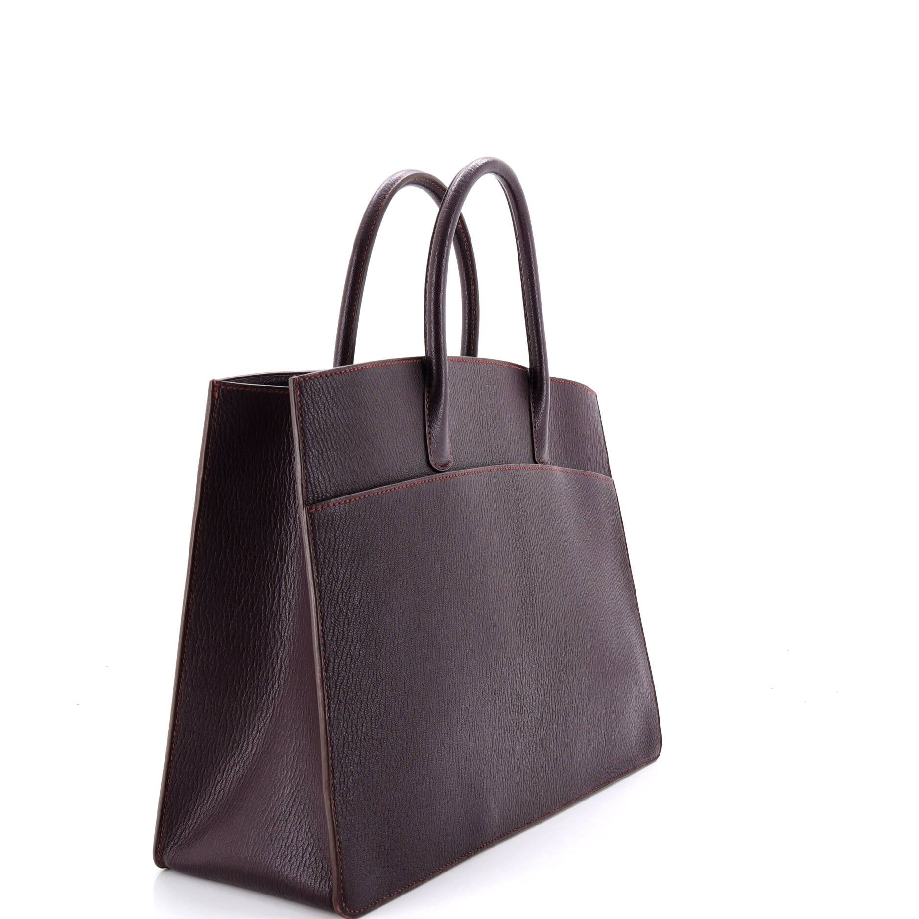 Hermes White Bus Bag Size ONE SIZE - 2 Thumbnail