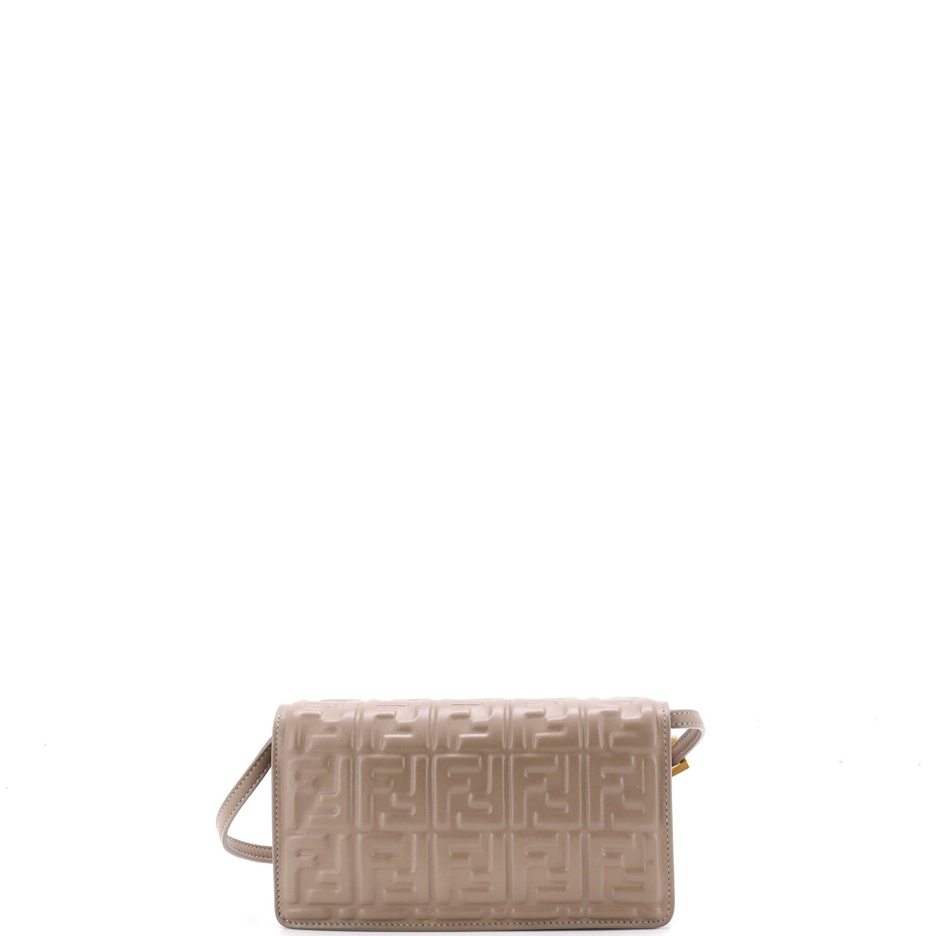 Fendi Baguette Wallet on Chain Size ONE SIZE - 3 Thumbnail
