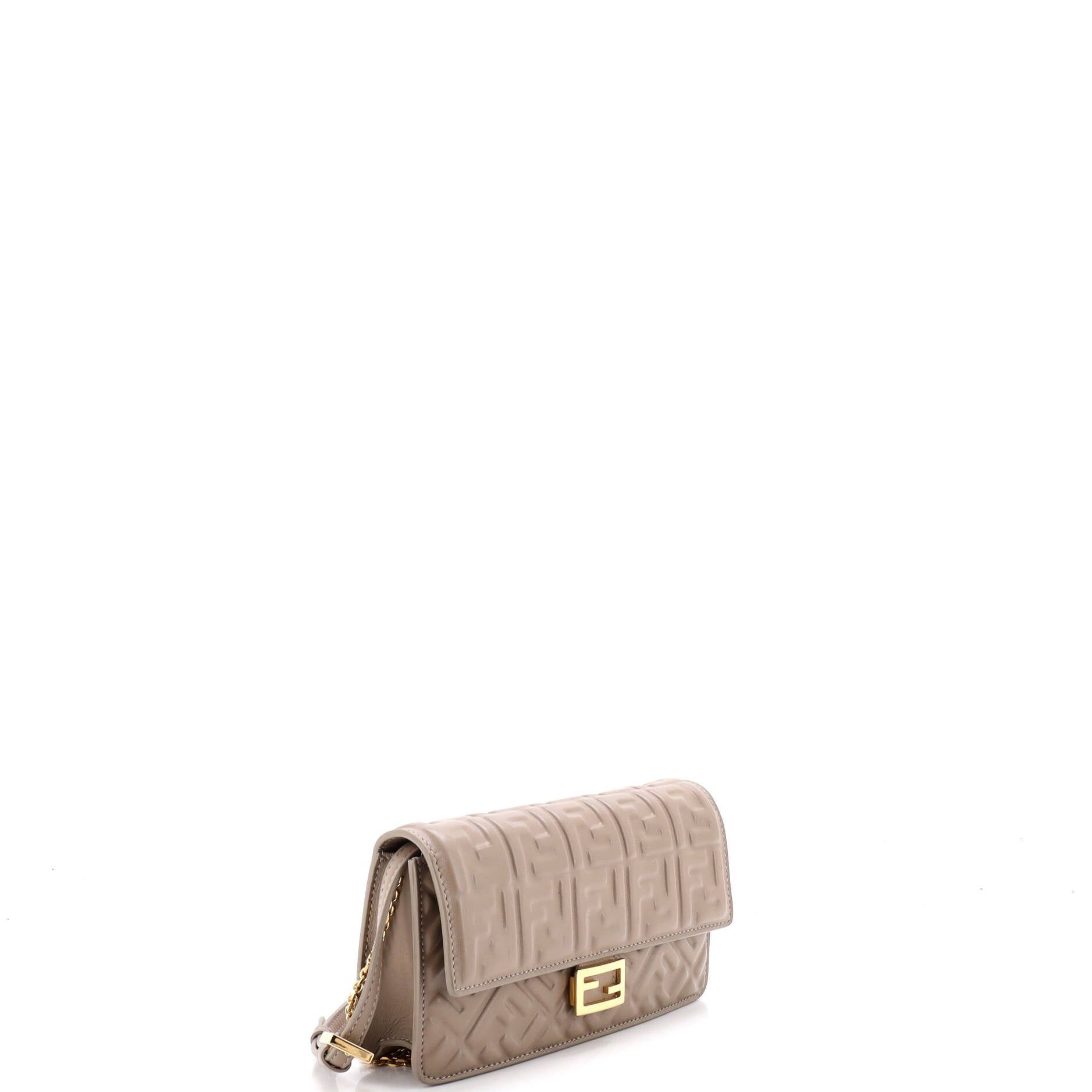 Fendi Baguette Wallet on Chain Size ONE SIZE - 2 Thumbnail