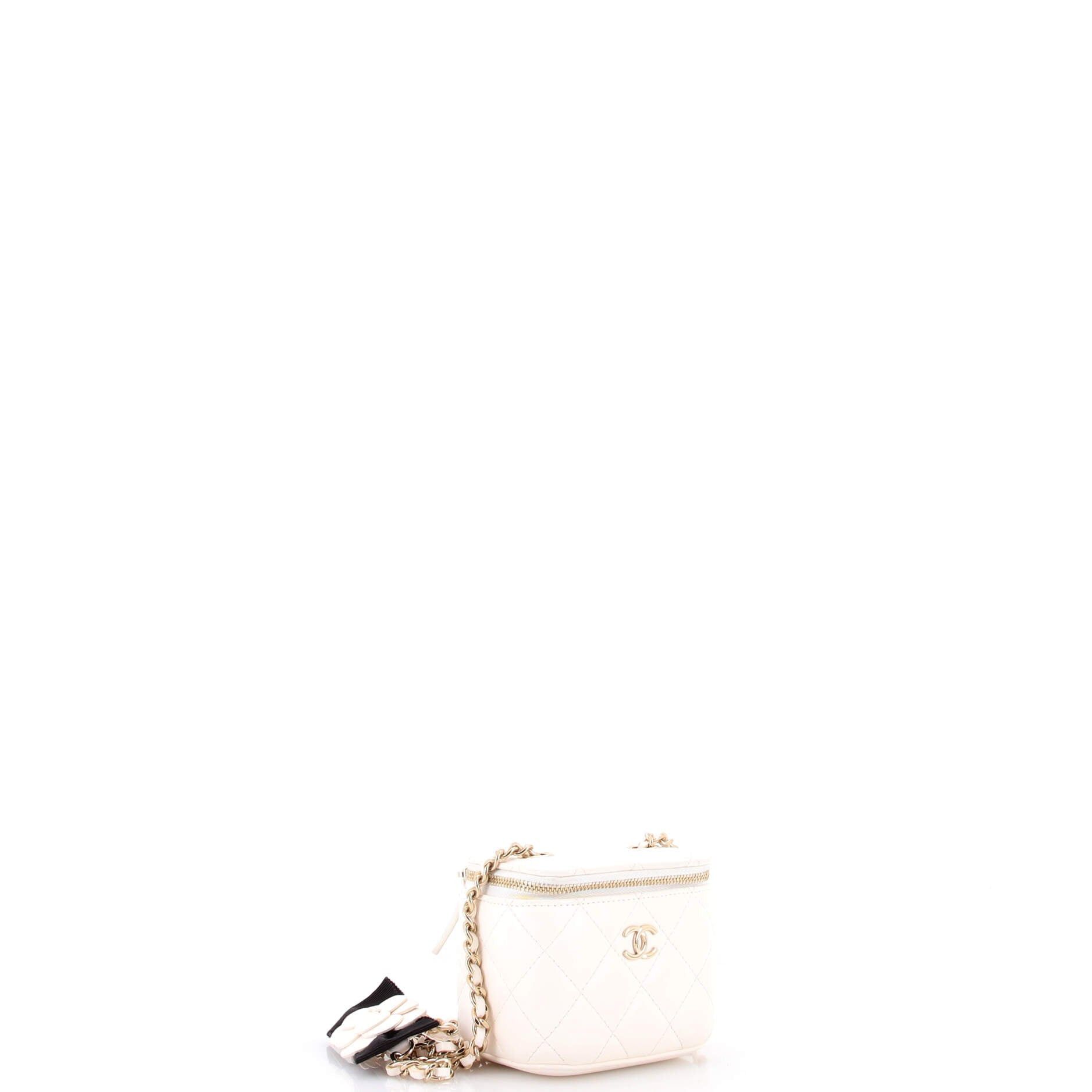 Chanel Camellia Bow Vanity Case with Chain Size ONE SIZE - 2 Thumbnail
