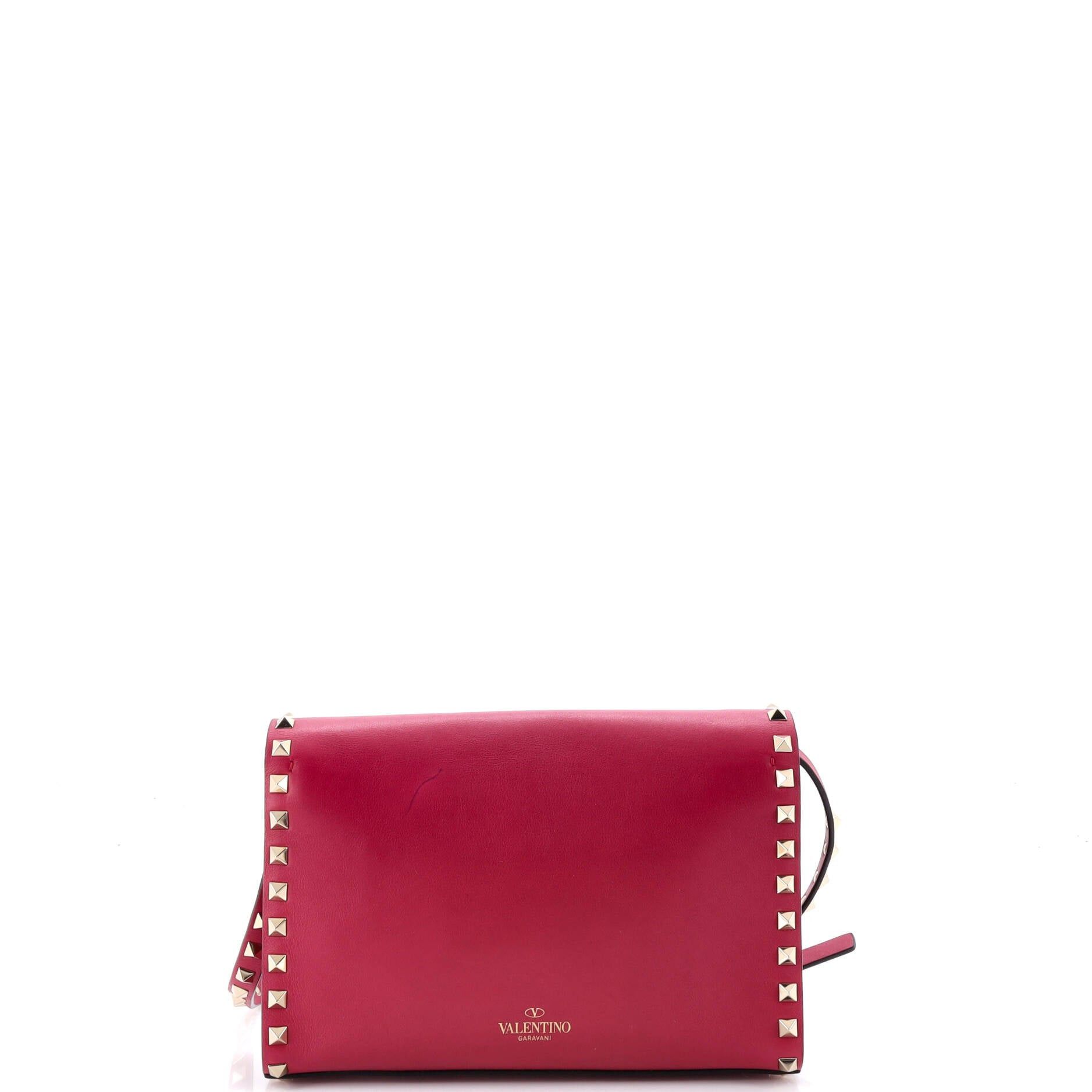 Valentino Rockstud Flip Lock Flap Bag Size ONE SIZE - 3 Thumbnail