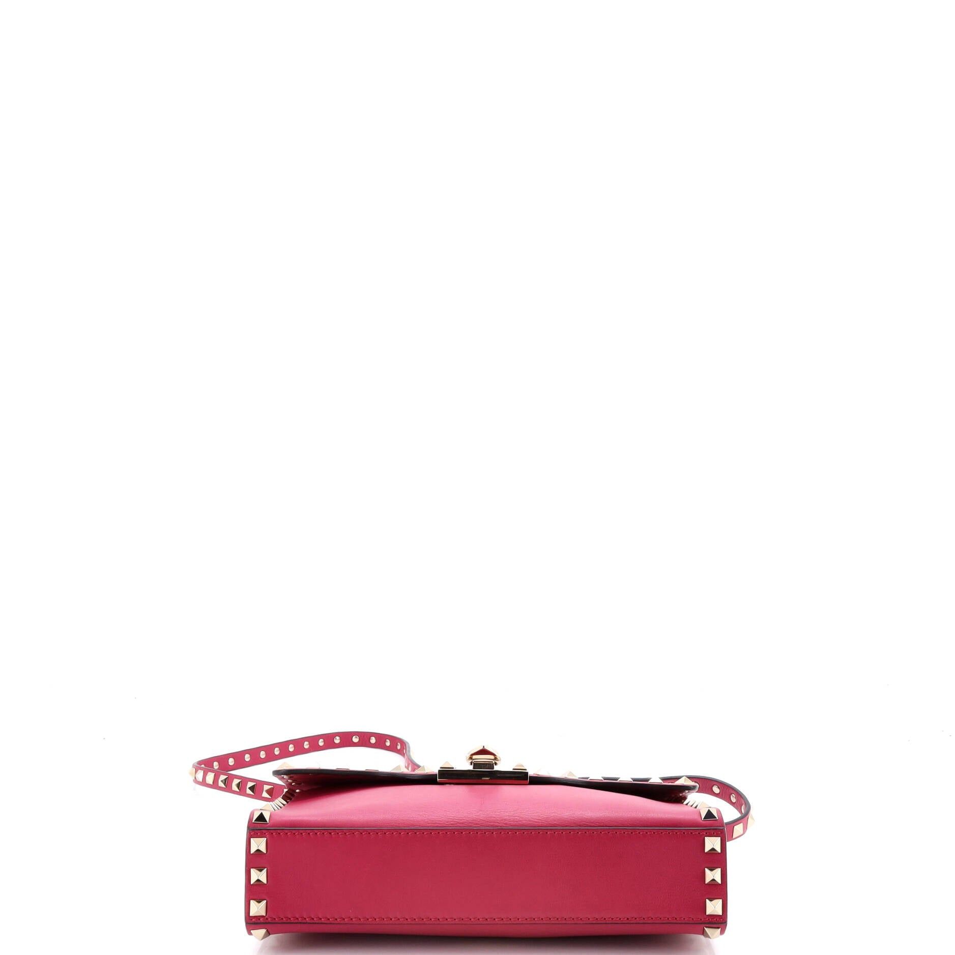 Valentino Rockstud Flip Lock Flap Bag Size ONE SIZE - 4 Thumbnail