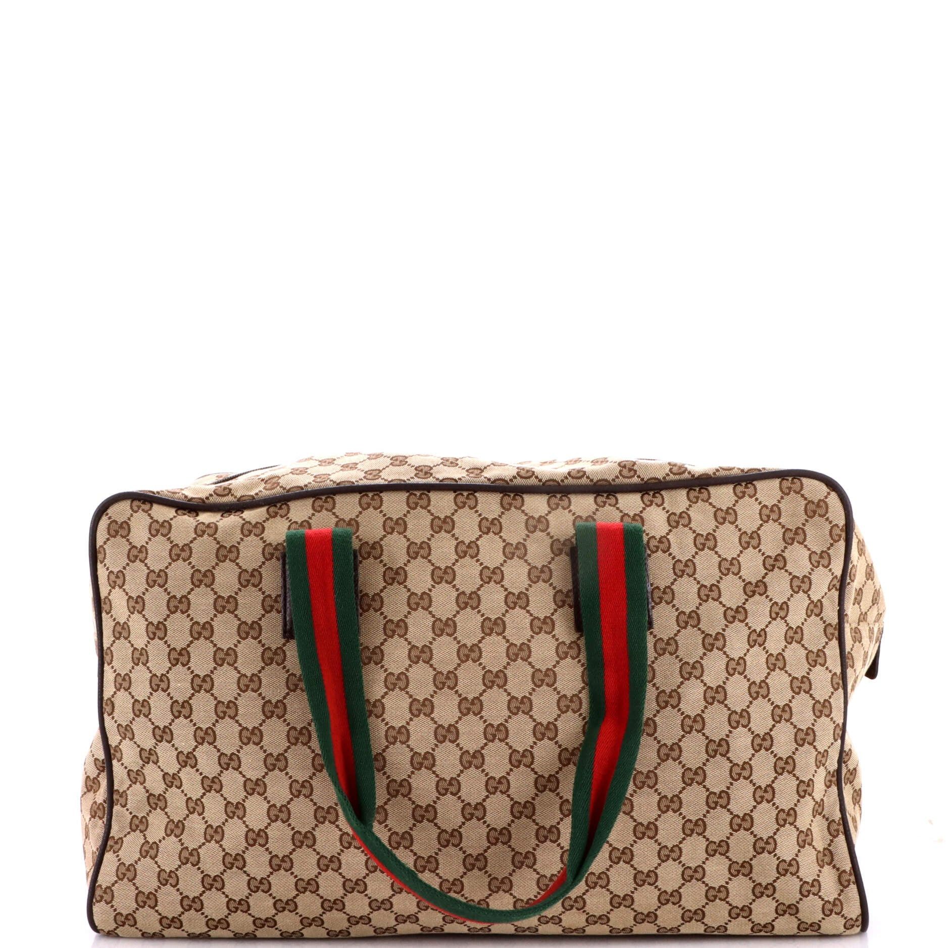 Gucci Web Carry On Duffle Bag Size ONE SIZE - 3 Thumbnail