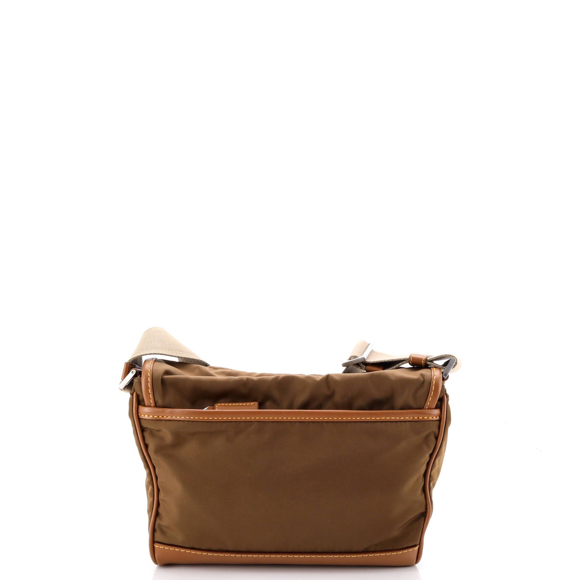 Prada Double Buckle Flap Messenger Bag Size ONE SIZE - 3 Thumbnail