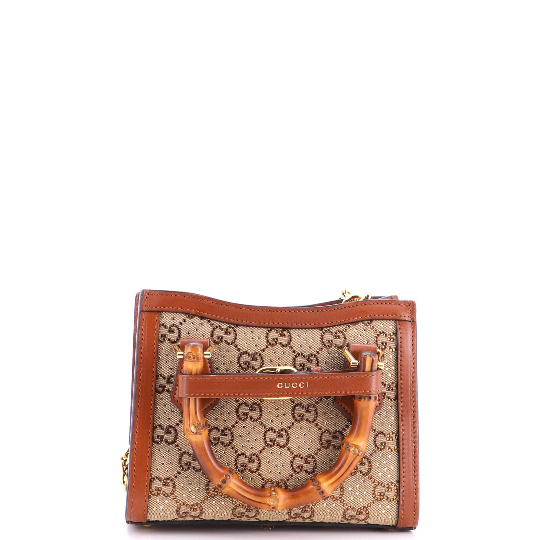 Gucci Diana NM Bamboo Handle Tote Size ONE SIZE - 3 Thumbnail
