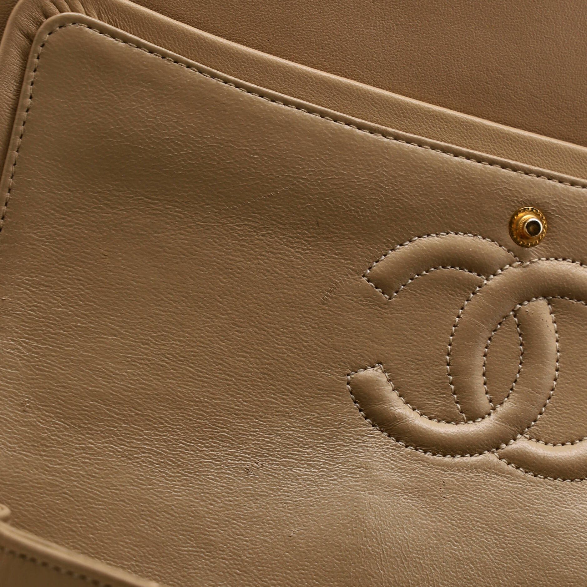 Chanel Vintage Square CC Flap Bag Size ONE SIZE - 7 Thumbnail
