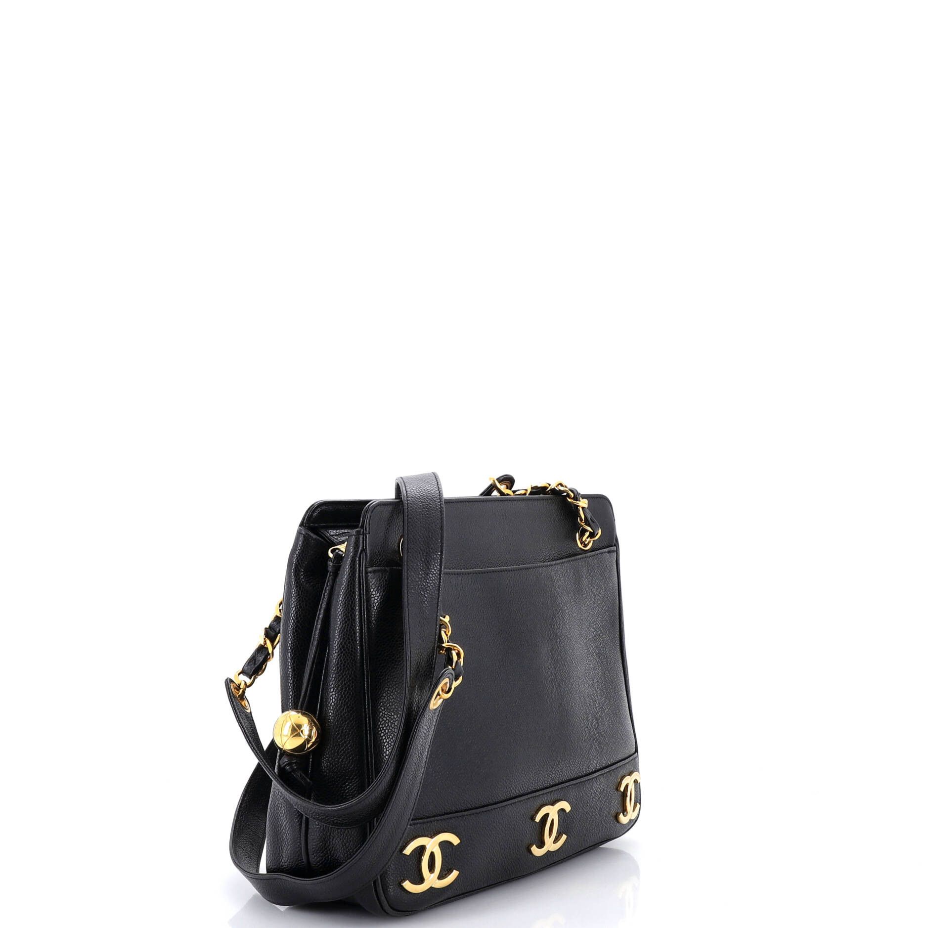 Chanel Vintage Metal CC Shoulder Bag Size ONE SIZE - 2 Thumbnail