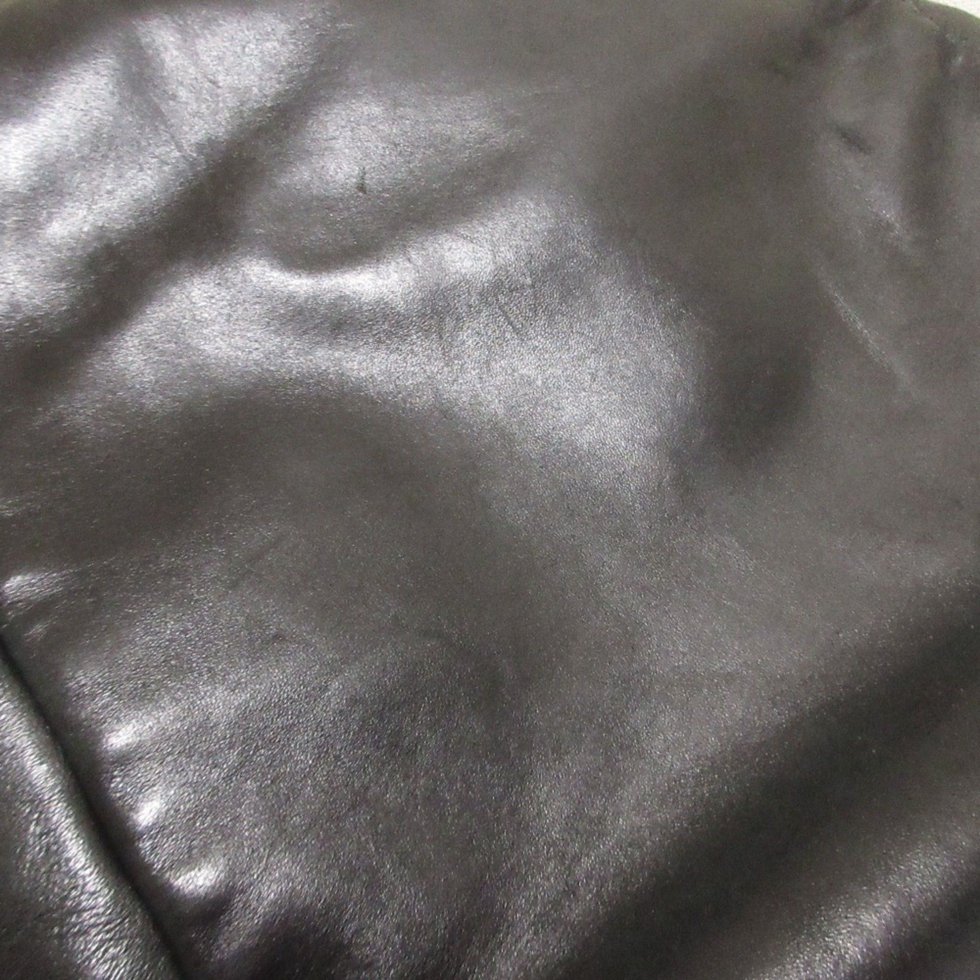 Prada Prada Nappa Leather Tote Bag Black Women's Size ONE SIZE - 17 Thumbnail