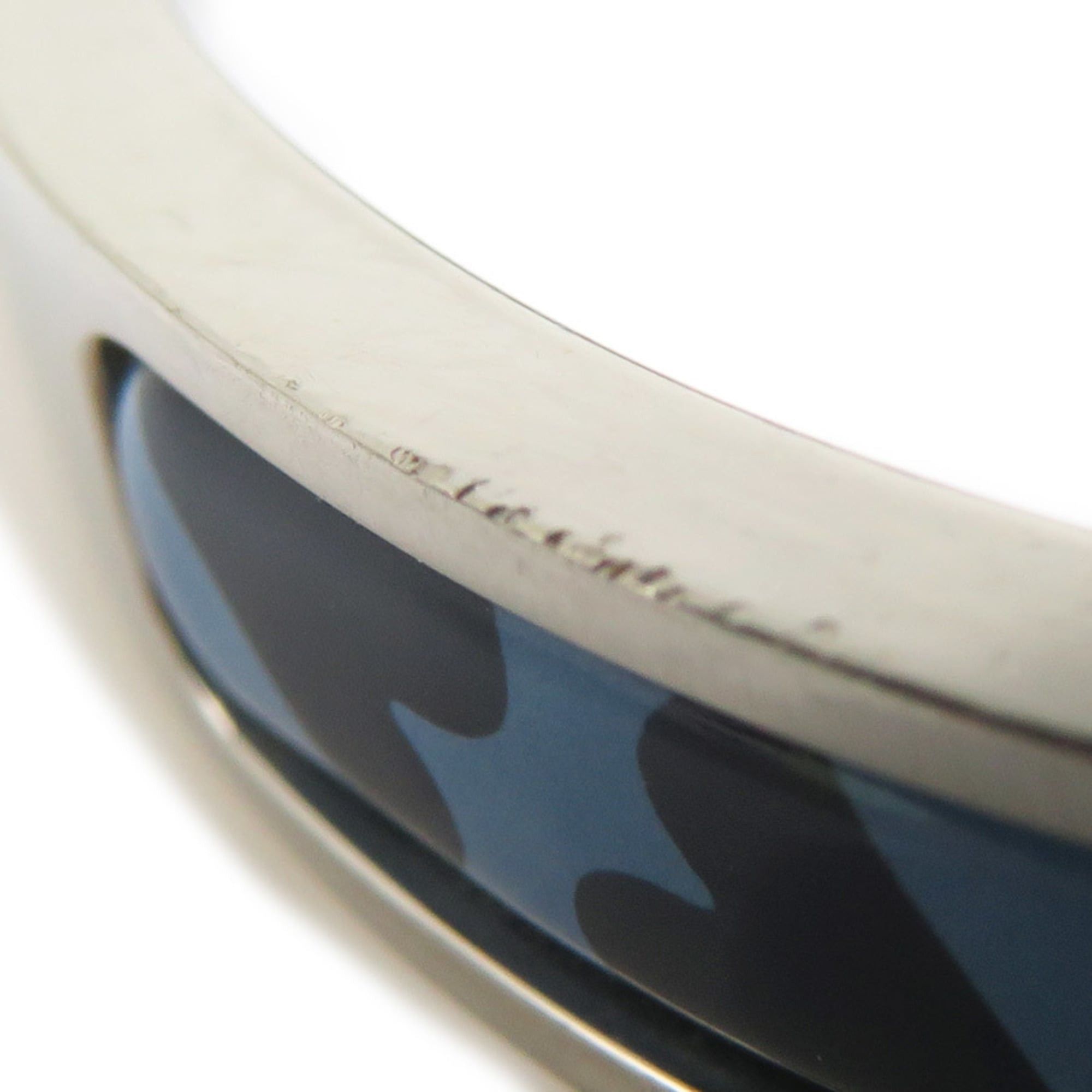 Hermes Hermes Bangle Bracelet Mini Click Chaine d'Ancre Metal Enamel Silver Blue Gold Women's Free Shipping e61794g Size ONE SIZE - 7 Thumbnail