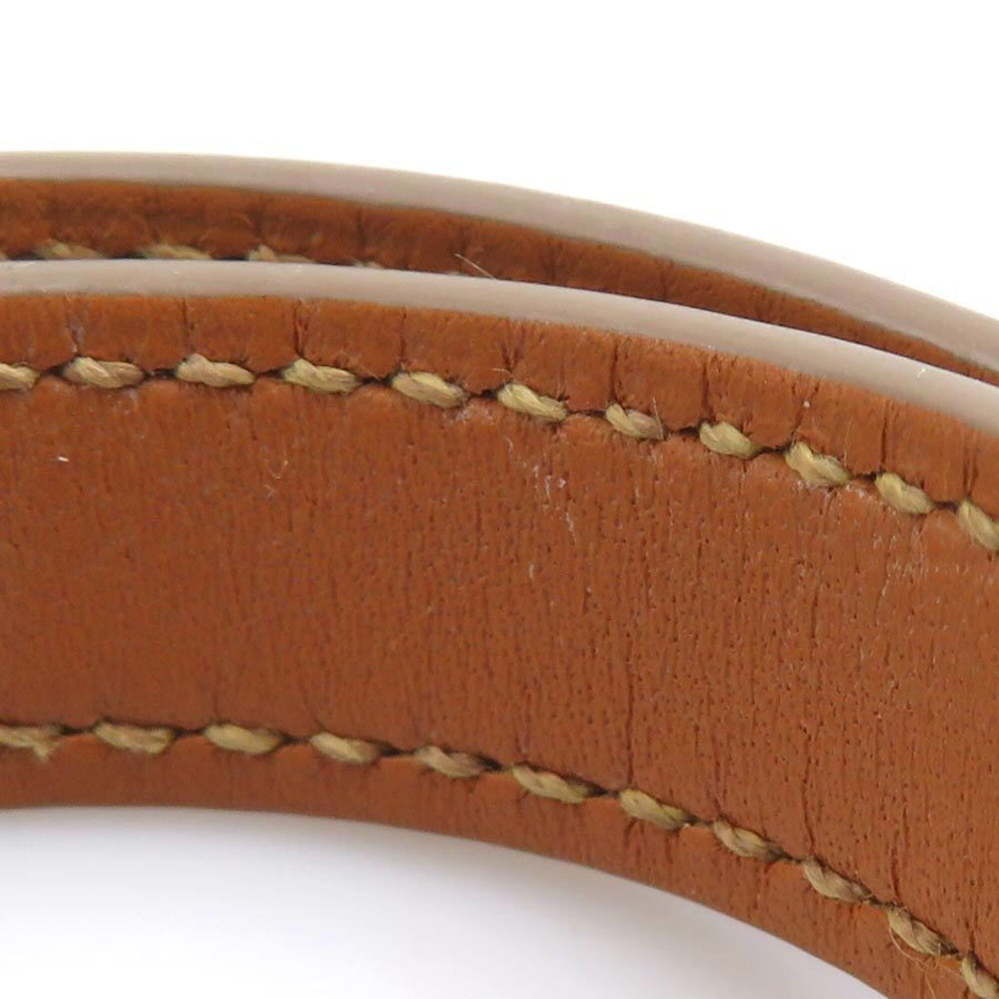 Hermes Hermes Bracelet Rivale Double Tour Leather Metal Ivory Gold Women's Free Shipping e61793g Size ONE SIZE - 8 Thumbnail
