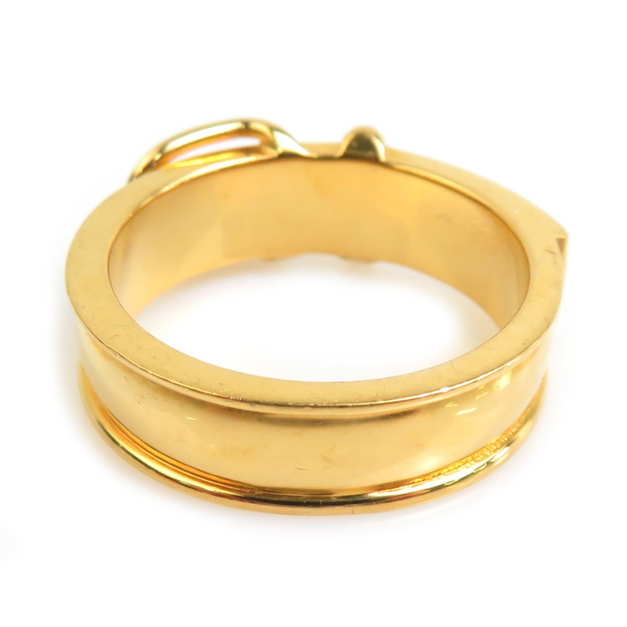 Hermes Hermes scarf/muffler ring with belt motif, metal, gold, women's, free shipping, e61790a Size ONE SIZE - 4 Thumbnail