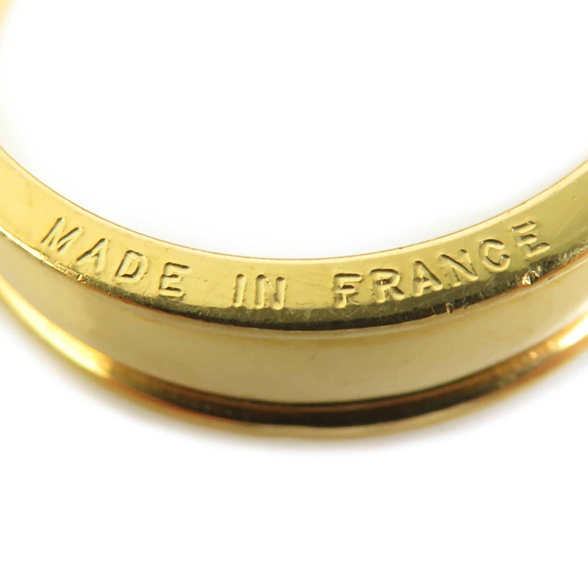 Hermes Hermes scarf/muffler ring with belt motif, metal, gold, women's, free shipping, e61790a Size ONE SIZE - 7 Thumbnail
