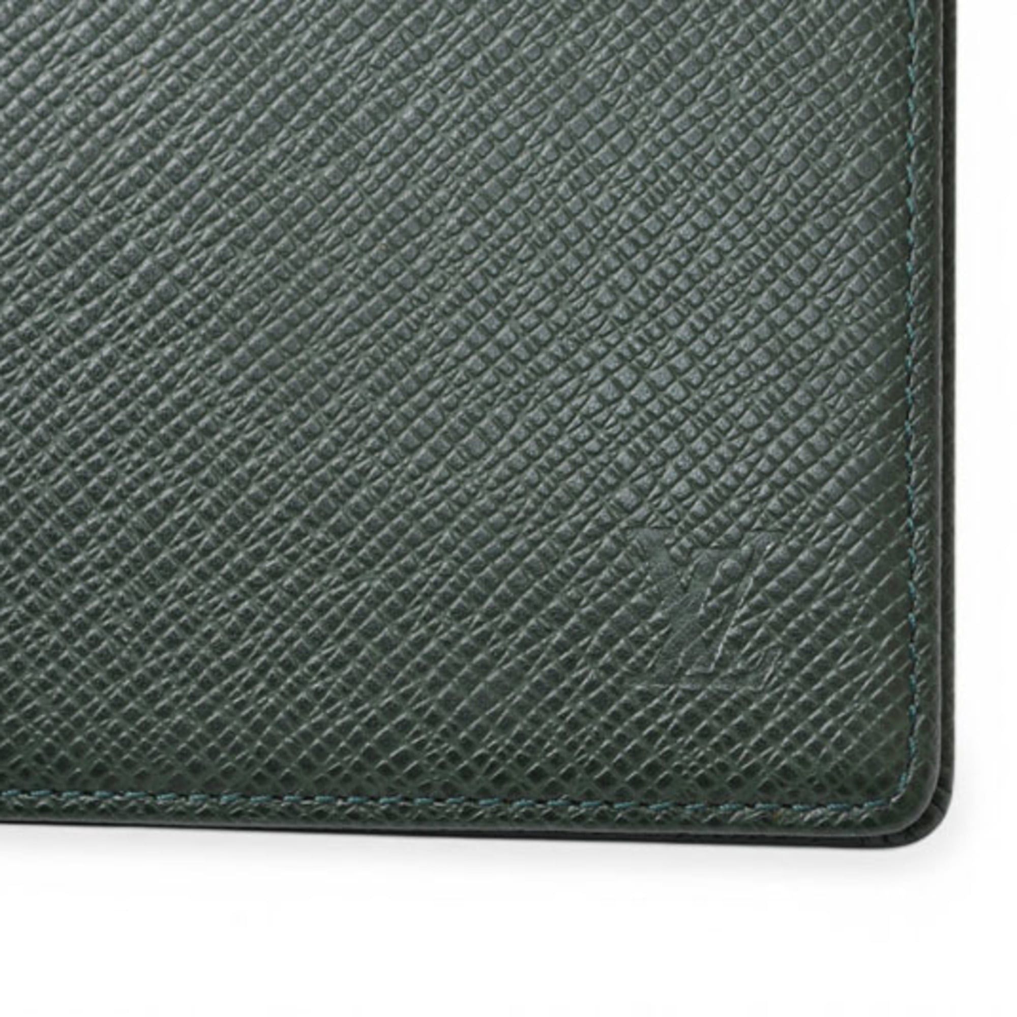 Louis Vuitton Louis Vuitton wallet, LOUIS VUITTON Portefeuille 6 Cartes Credit M30484 Taiga Epicea Size ONE SIZE - 5 Thumbnail