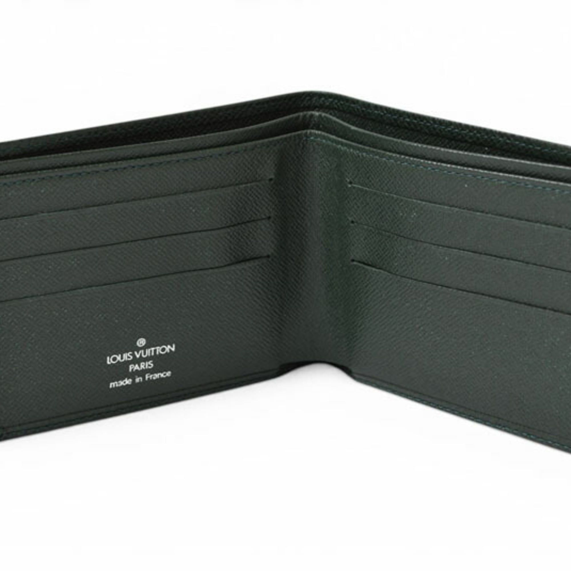 Louis Vuitton Louis Vuitton wallet, LOUIS VUITTON Portefeuille 6 Cartes Credit M30484 Taiga Epicea Size ONE SIZE - 3 Thumbnail