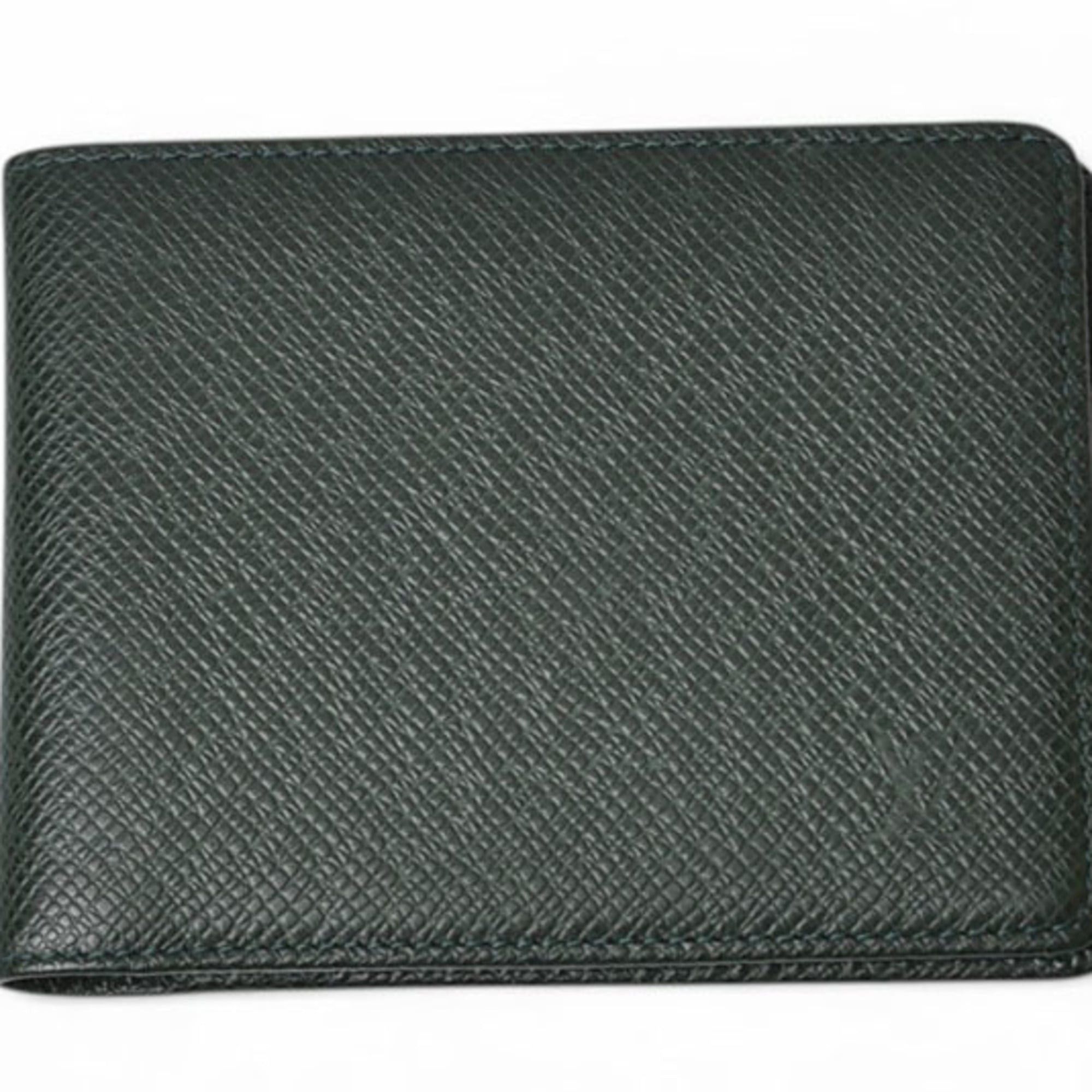 Louis Vuitton Louis Vuitton wallet, LOUIS VUITTON Portefeuille 6 Cartes Credit M30484 Taiga Epicea Size ONE SIZE - 2 Thumbnail