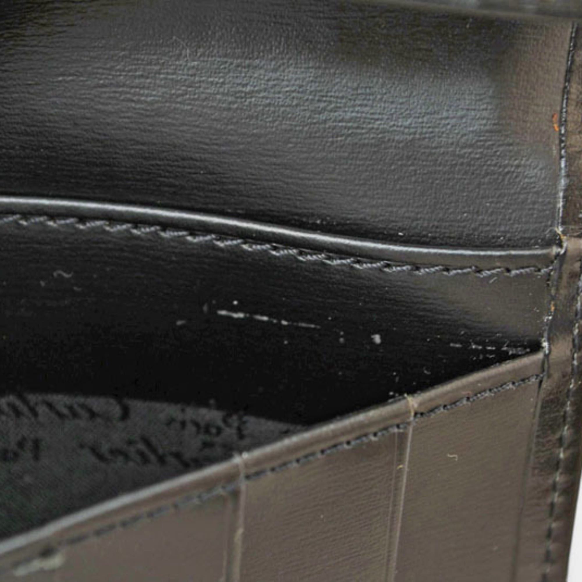 Cartier Cartier Men's Wallet, Leather Long Pasha, Black/Silver, L3000439 Size ONE SIZE - 9 Thumbnail