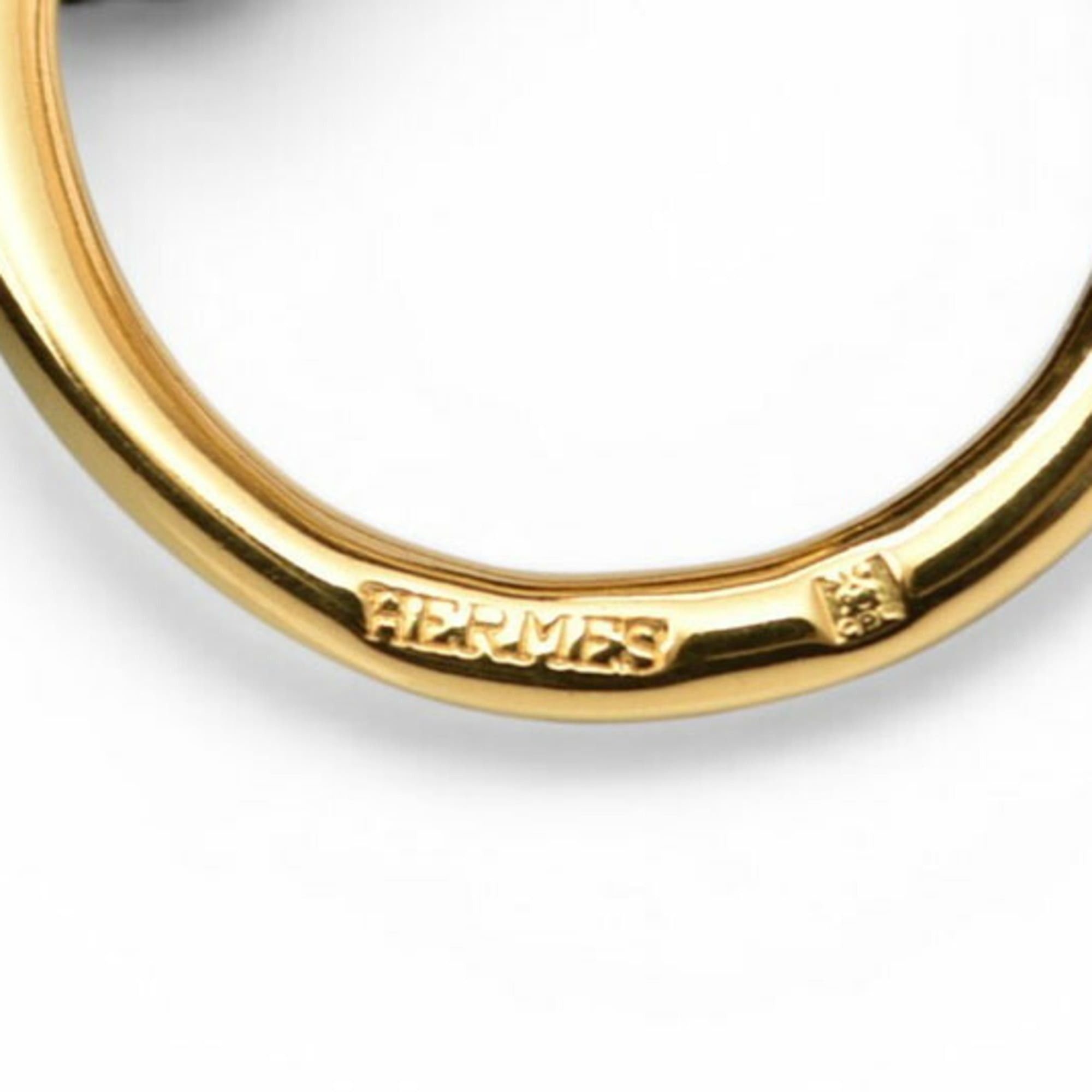 Hermes Hermes Scarf Ring Holder HERMES Jumbo Gold Size ONE SIZE - 5 Thumbnail