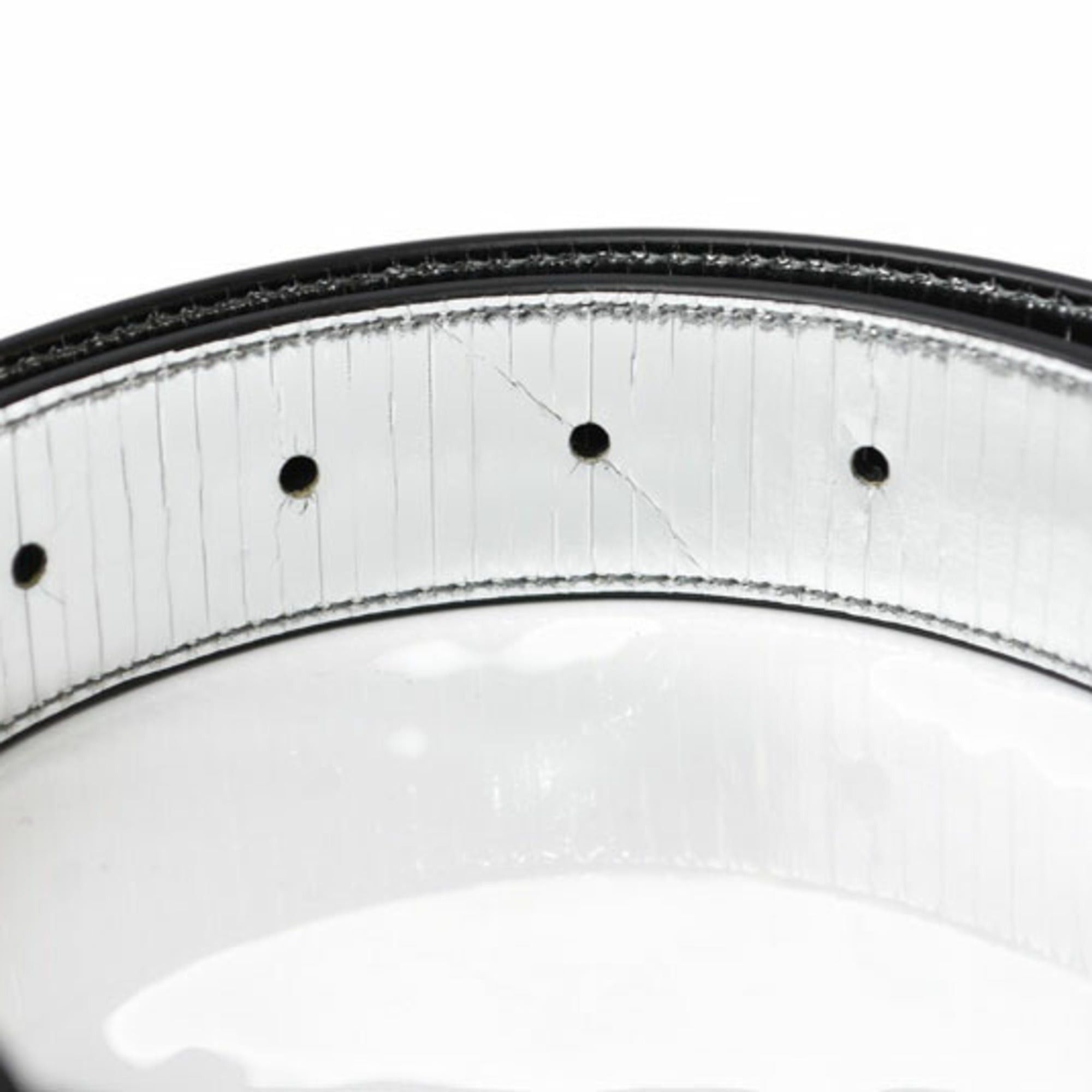 Bottega Veneta Bottega Veneta belt, patent leather, size 95cm, black, 691233, men's. Size ONE SIZE - 6 Thumbnail