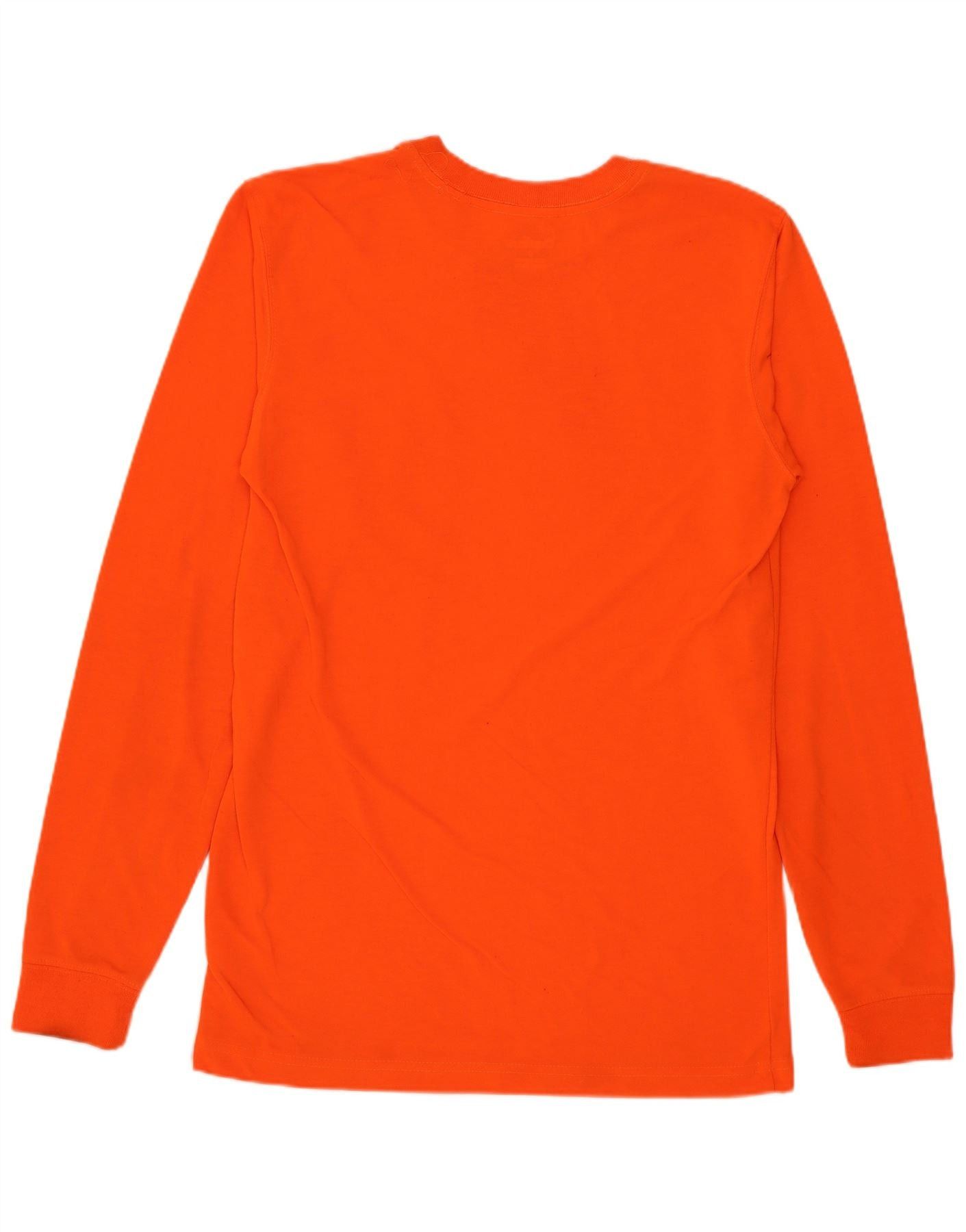 Carhartt Mens Top Long Sleeve Small Orange Polyester Size US S / EU 44-46 / 1 - 2 Thumbnail