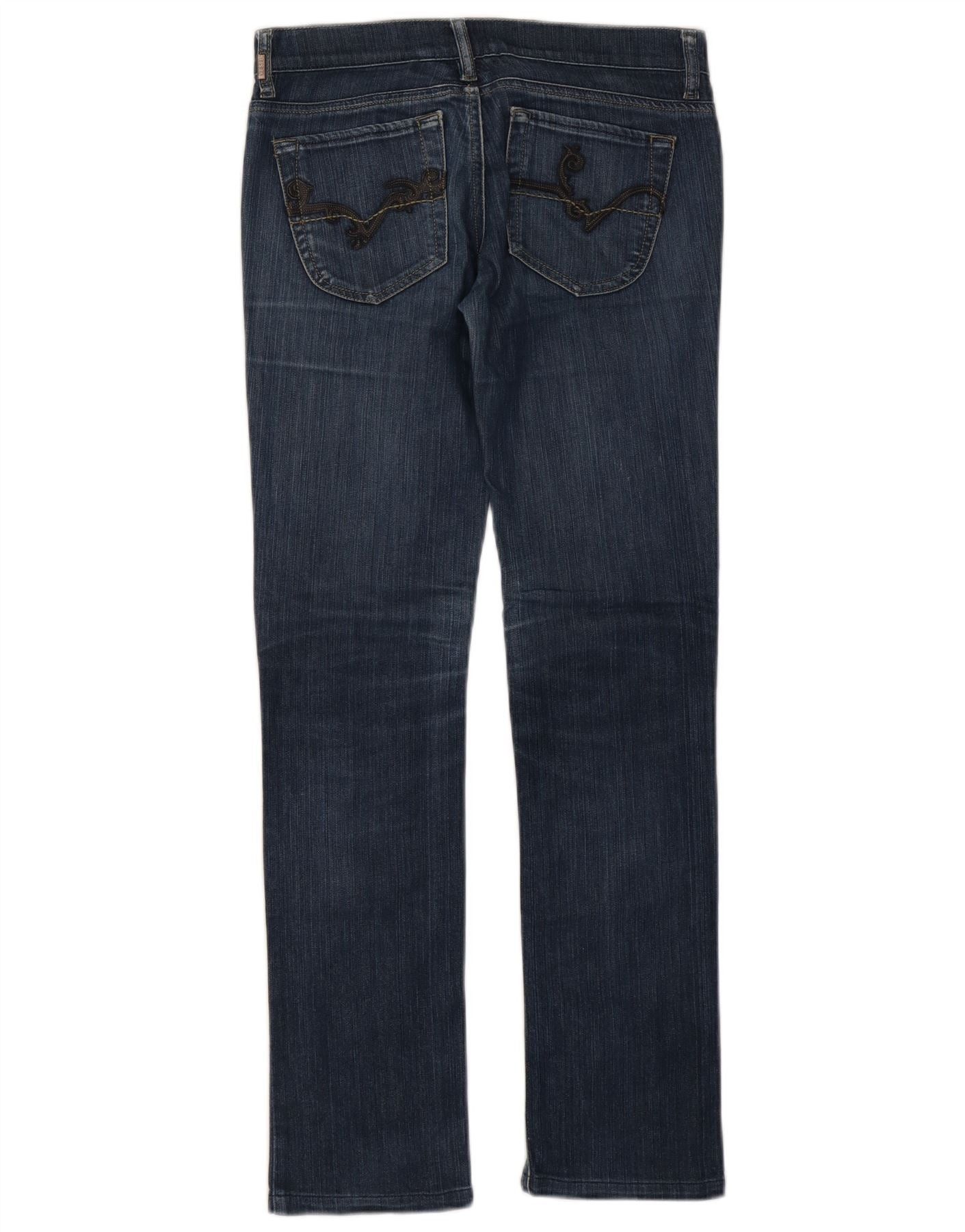Diesel Womens Liv Slim Jeans W28 L30 Blue Cotton Size 42" / US 20 - 2 Thumbnail