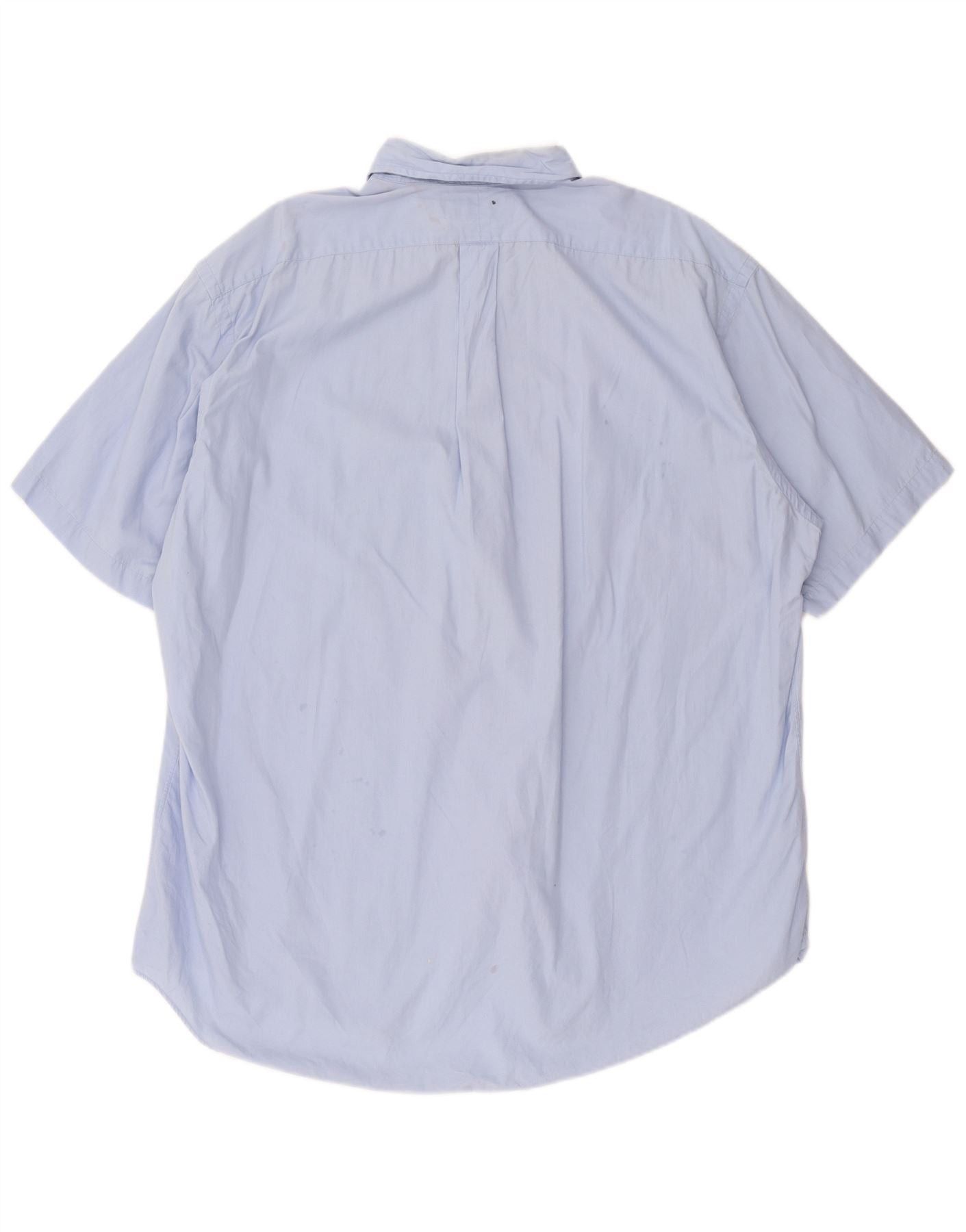 Ralph Lauren Mens Blake Short Sleeve Shirt XL Blue Size US XL / EU 56 / 4 - 2 Thumbnail