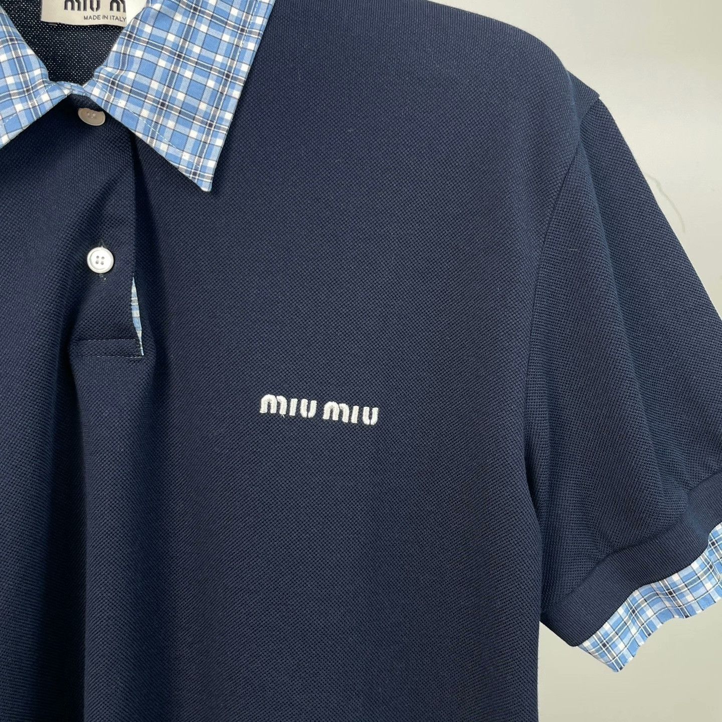 Miu Miu Miu Miu Patchwork T-Shirt M Women Size M / US 6-8 / IT 42-44 - 3 Thumbnail