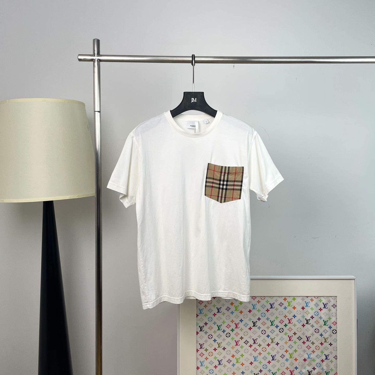 Burberry Burberry Cotton Plaid T-Shirt s Men Size US S / EU 44-46 / 1 - 2 Thumbnail