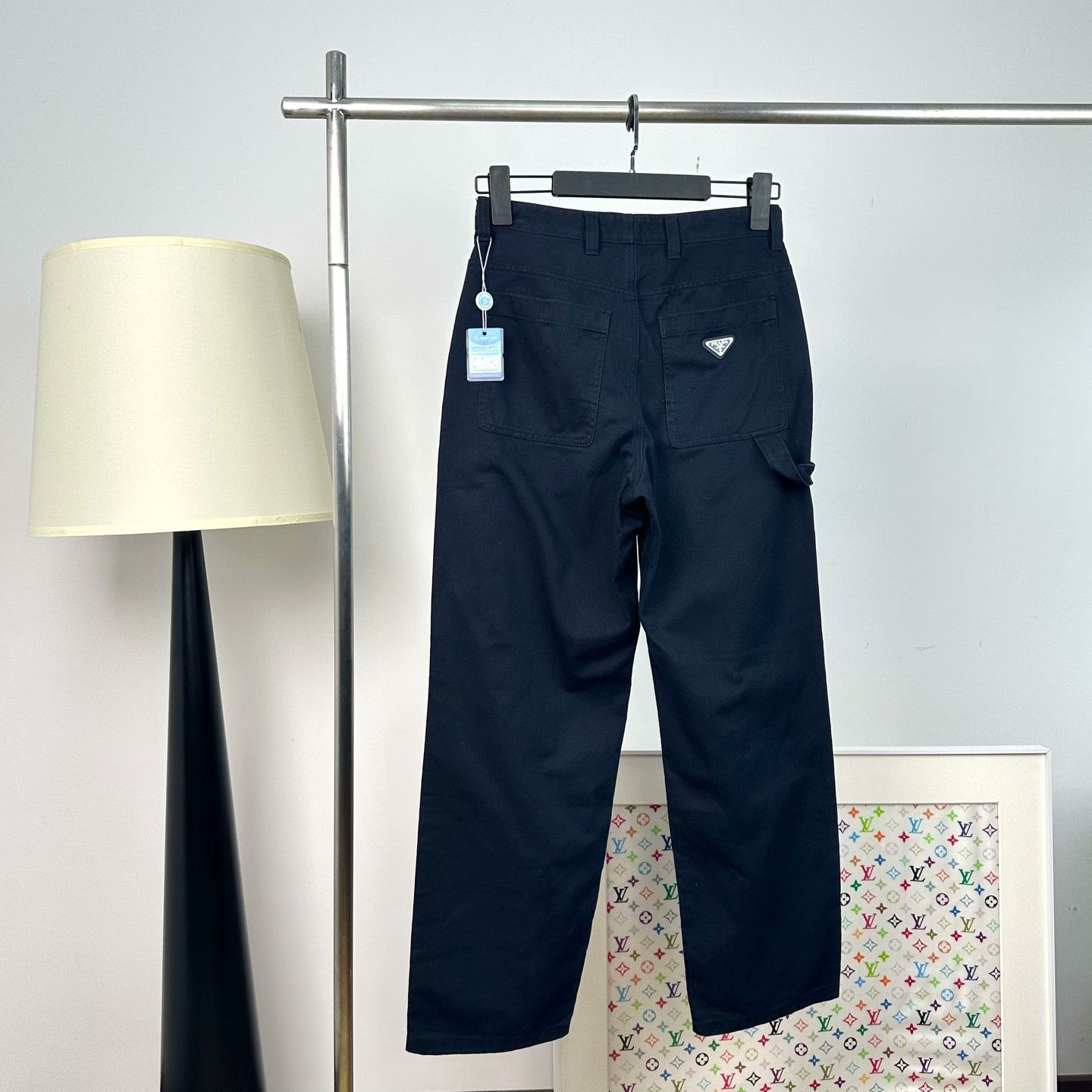 Prada Prada Cargo Blue Casual Pants 30 Men Size US 30 / EU 46 - 2 Thumbnail