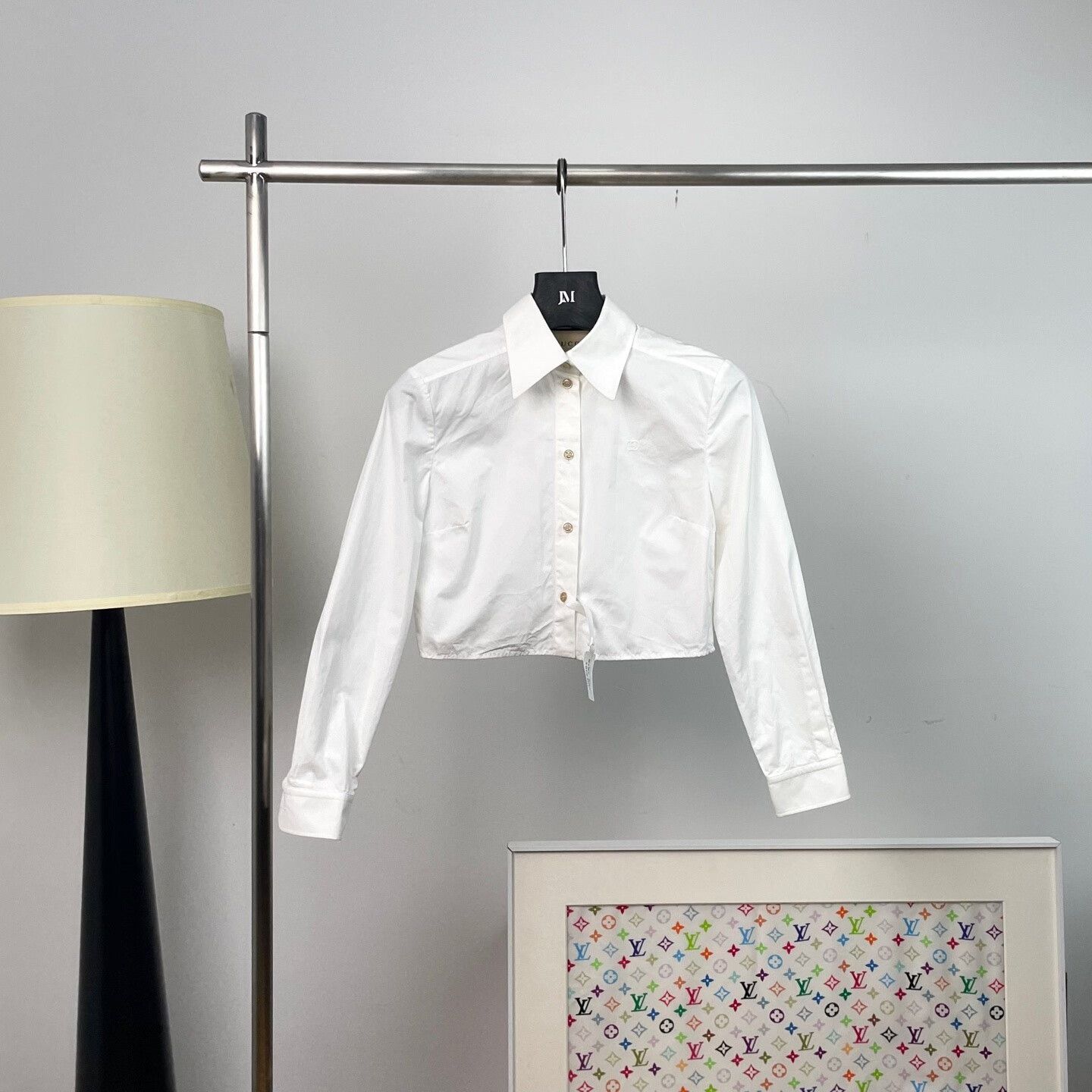Gucci Gucci Casual Cropped Button Up S Women Size S / US 4 / IT 40 - 2 Thumbnail