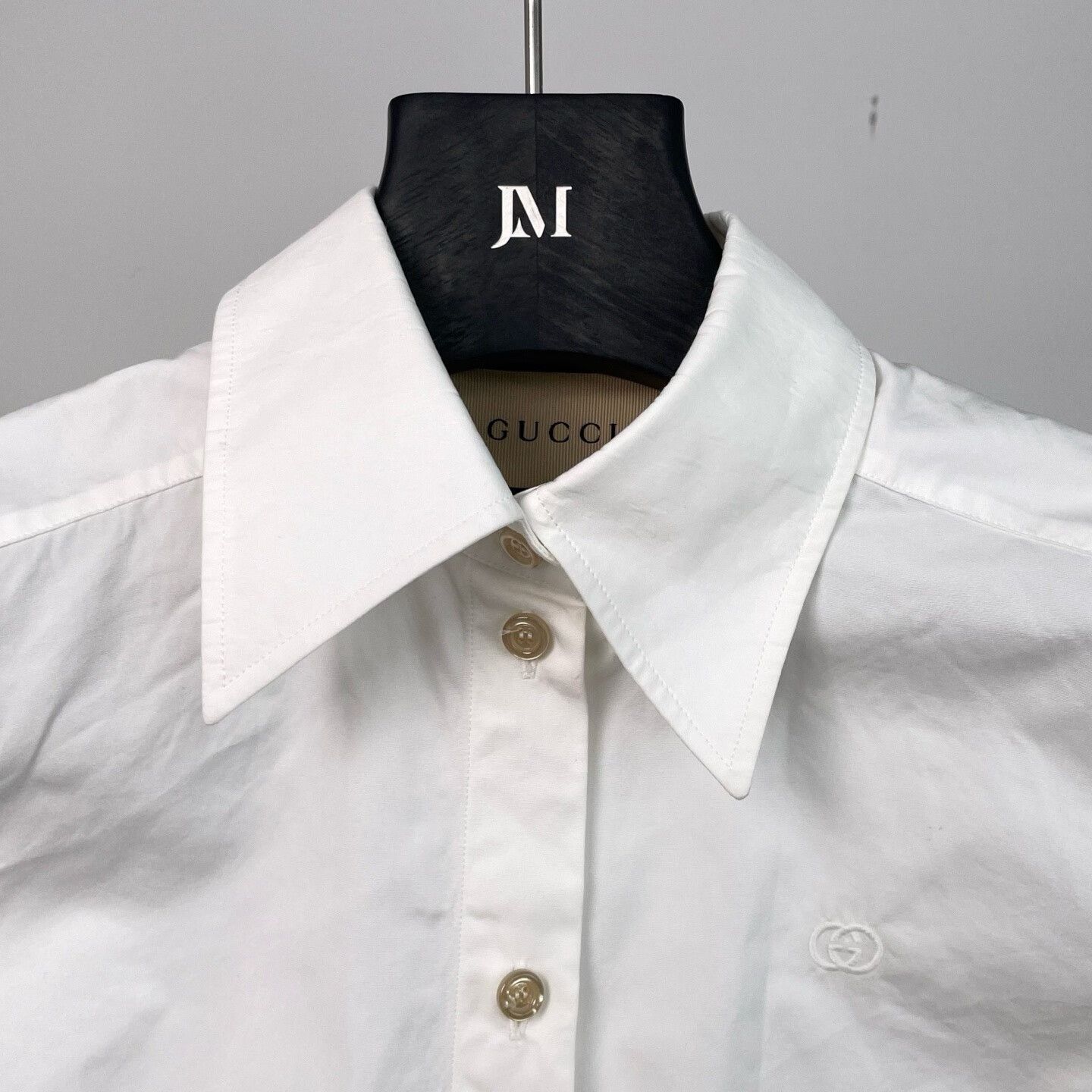 Gucci Gucci Casual Cropped Button Up S Women Size S / US 4 / IT 40 - 3 Thumbnail