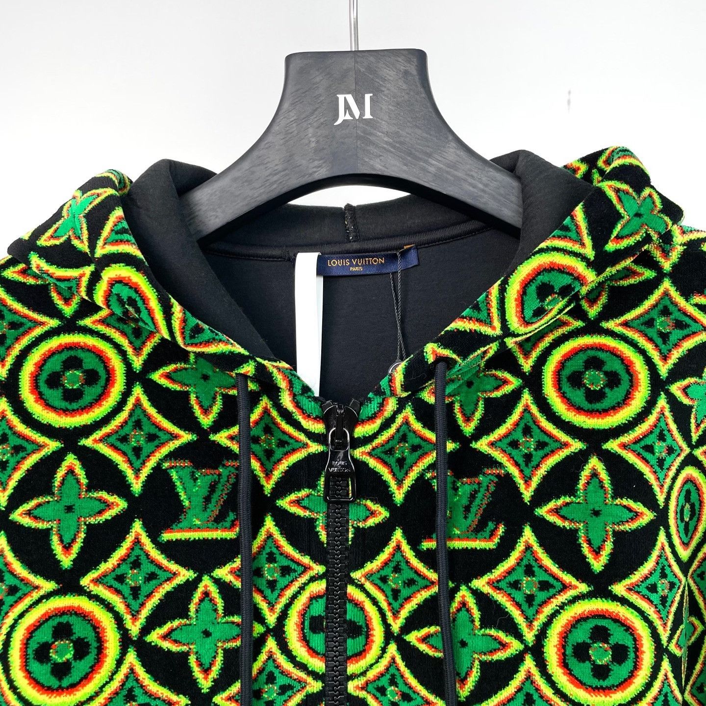 Louis Vuitton Louis Vuitton Green Hoodie l Men Size US L / EU 52-54 / 3 - 3 Thumbnail
