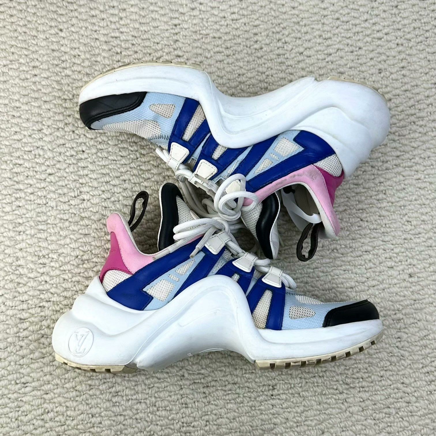Louis Vuitton Louis Vuitton Lowtop Sneakers it_34-5 Women Size US 4.5 / IT 34.5 - 5 Thumbnail