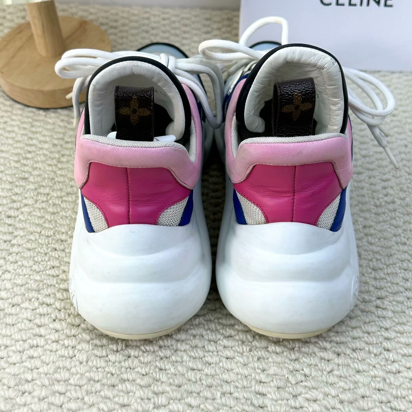Louis Vuitton Louis Vuitton Lowtop Sneakers it_34-5 Women Size US 4.5 / IT 34.5 - 4 Thumbnail
