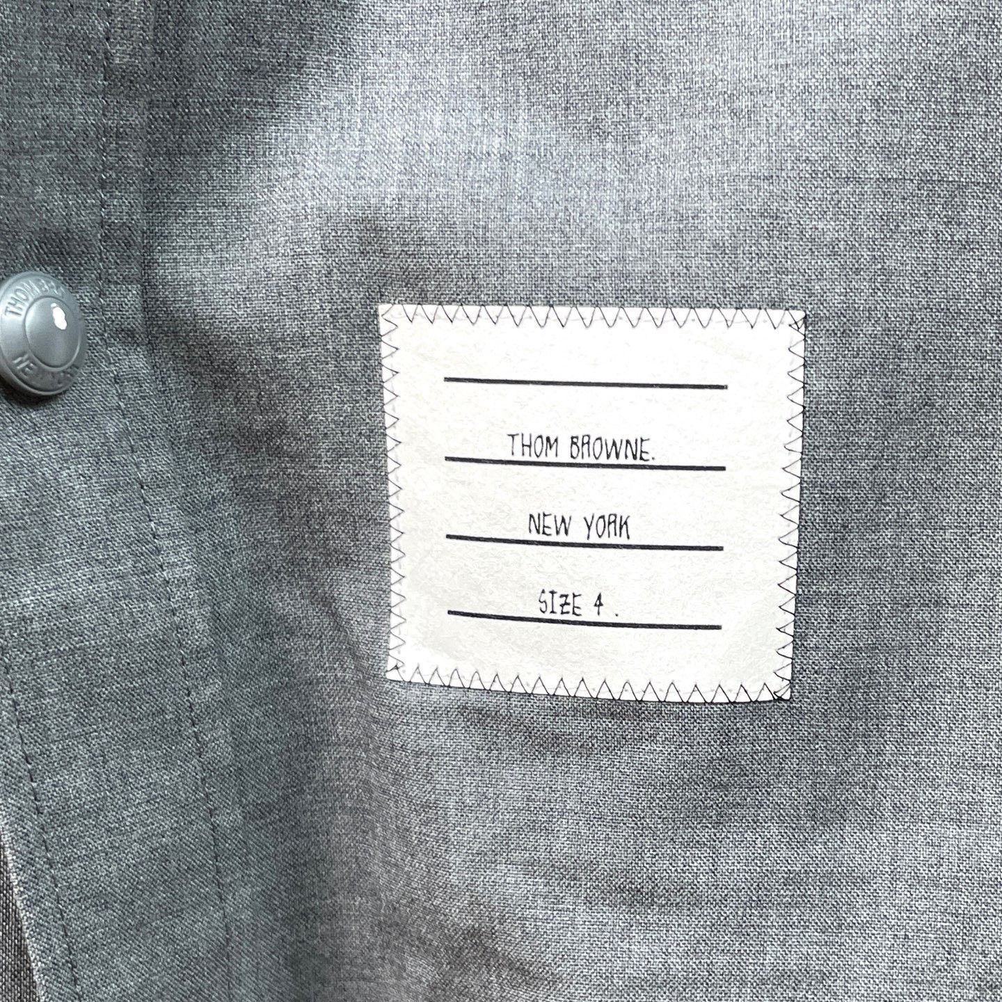 Thom Browne Thom Browne Wool Striped Brown Shirt xxs Men Size US XXS / EU 40 - 5 Thumbnail