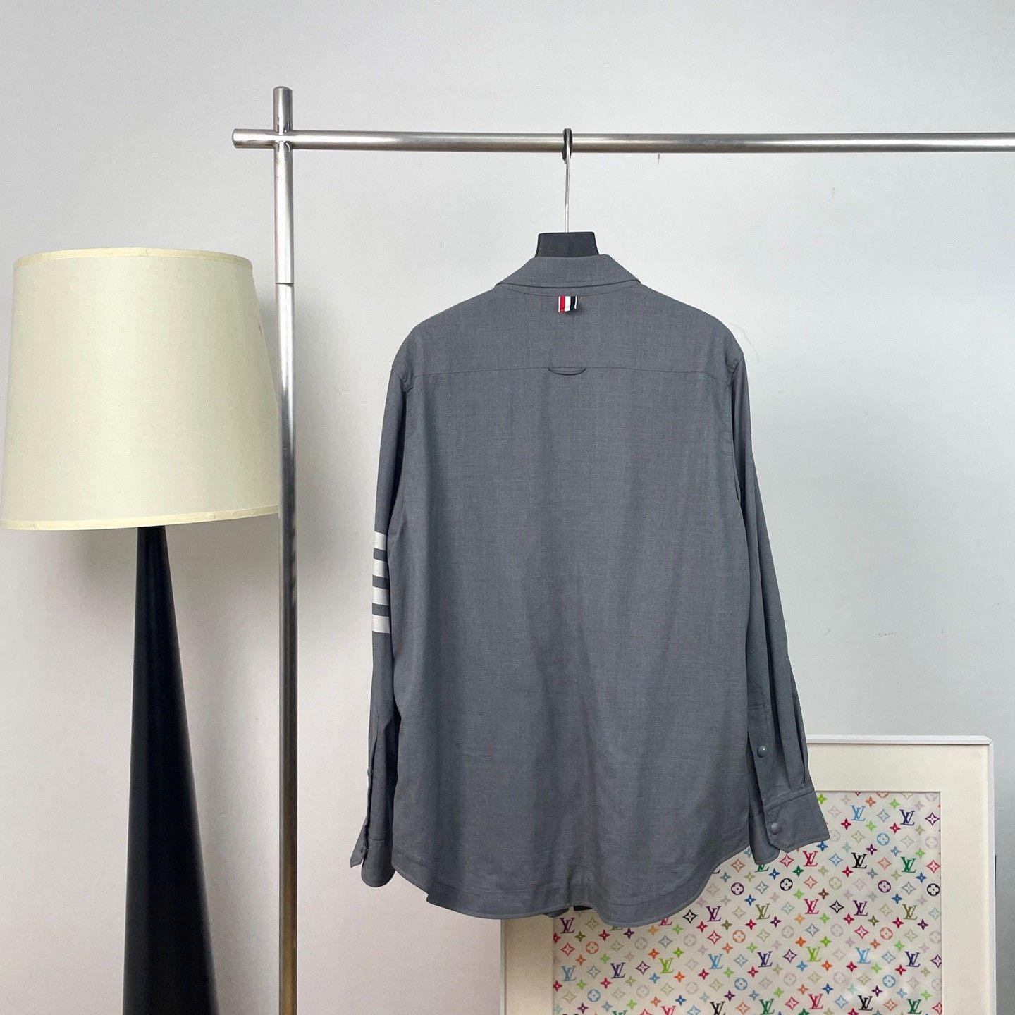 Thom Browne Thom Browne Wool Striped Brown Shirt xxs Men Size US XXS / EU 40 - 3 Thumbnail