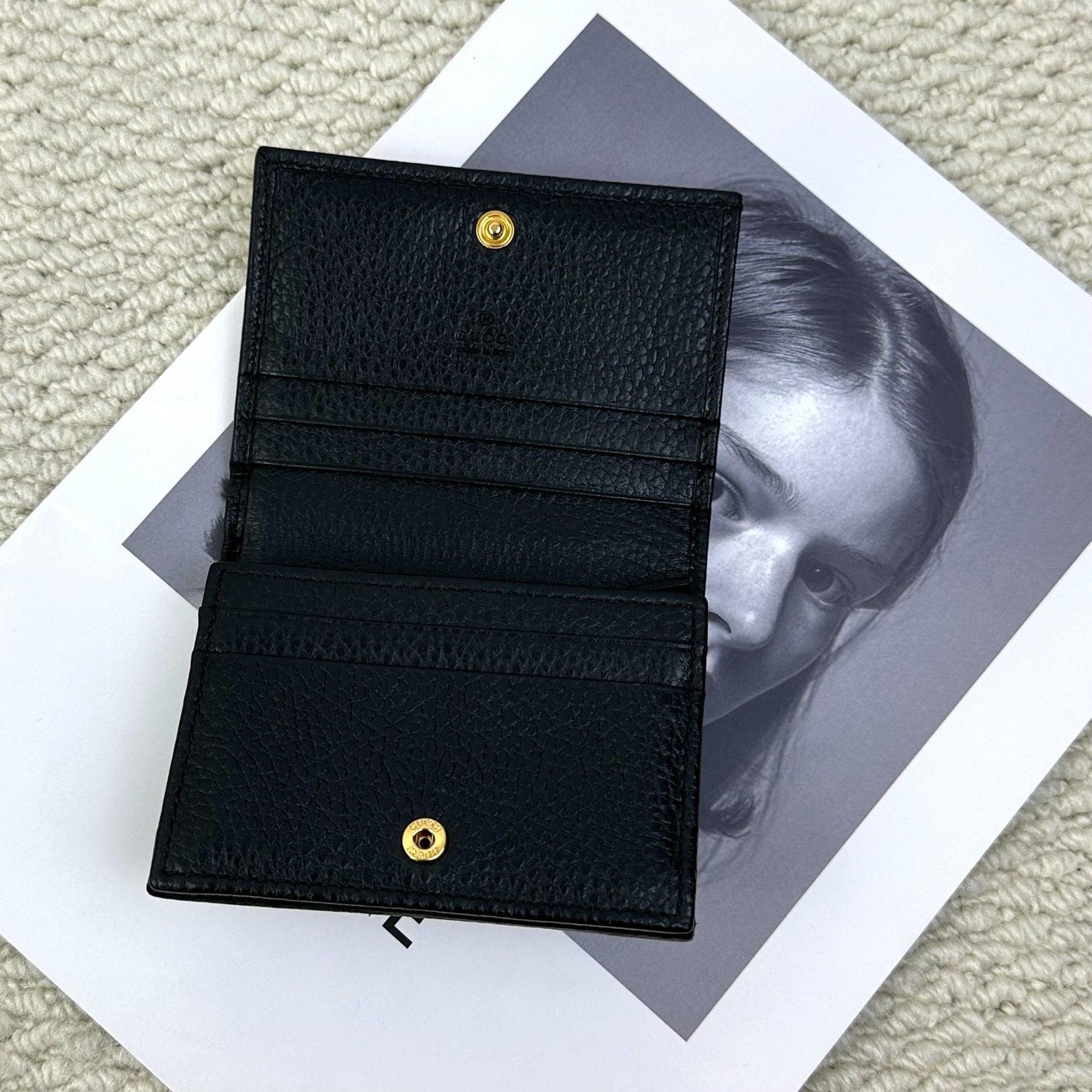 Gucci Gucci Retro Gold Wallet one size Men Size ONE SIZE - 3 Thumbnail