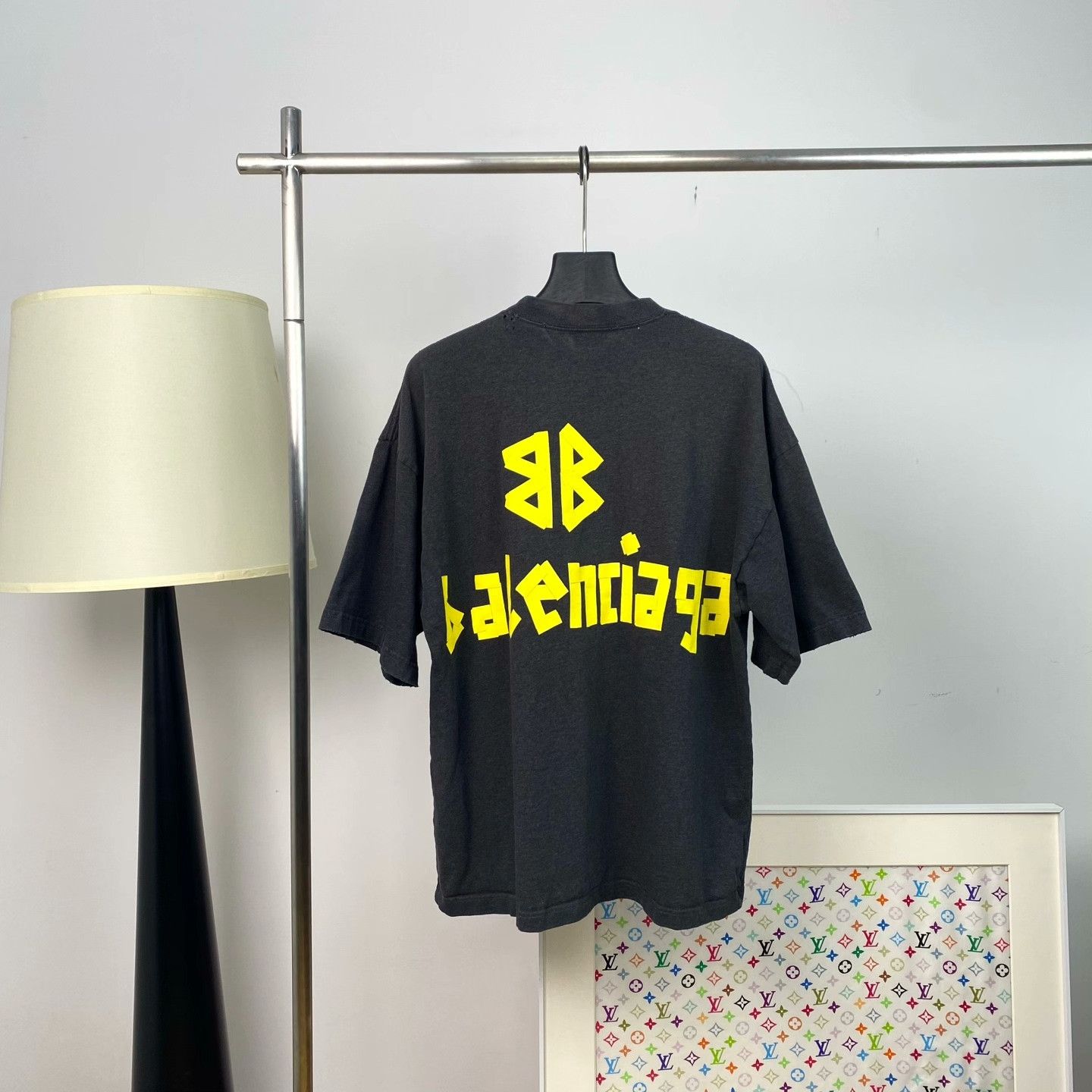 Balenciaga Balenciaga Retro T-Shirt m Men Size US M / EU 48-50 / 2 - 2 Thumbnail