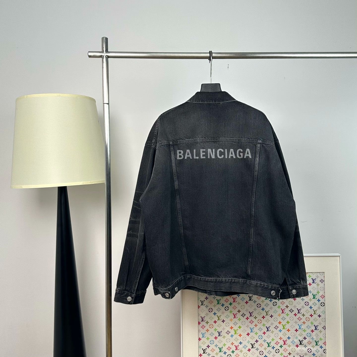 Balenciaga Balenciaga Retro Printed Light Jacket m Men Size US M / EU 48-50 / 2 - 3 Thumbnail