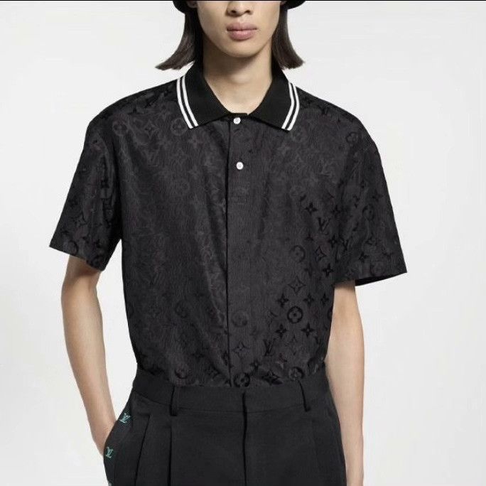 Louis Vuitton Louis Vuitton Striped Polo l Men Size US L / EU 52-54 / 3 - 7 Thumbnail