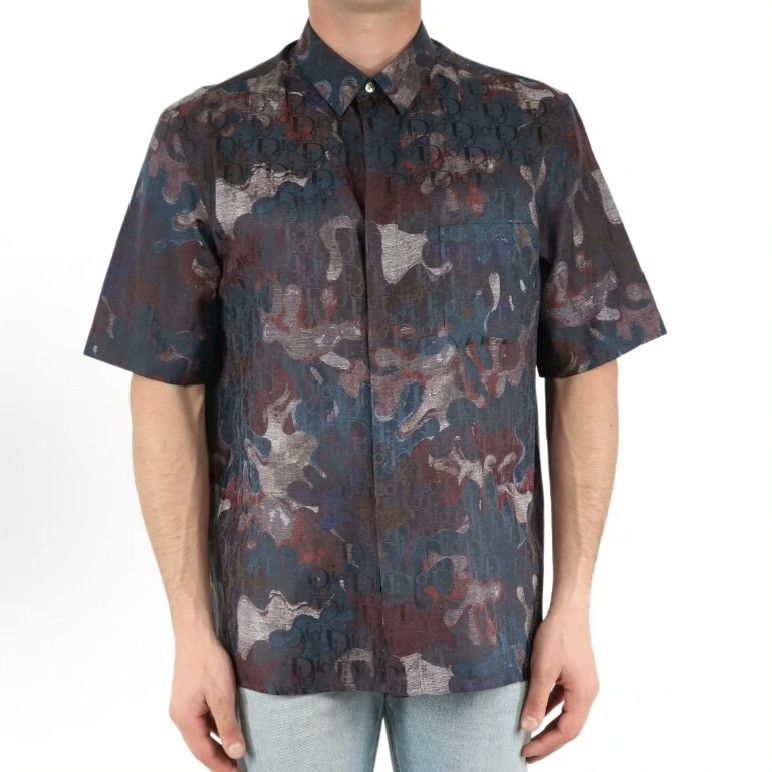 Dior Dior Collab Camo Shirt m Men Size US M / EU 48-50 / 2 - 5 Thumbnail