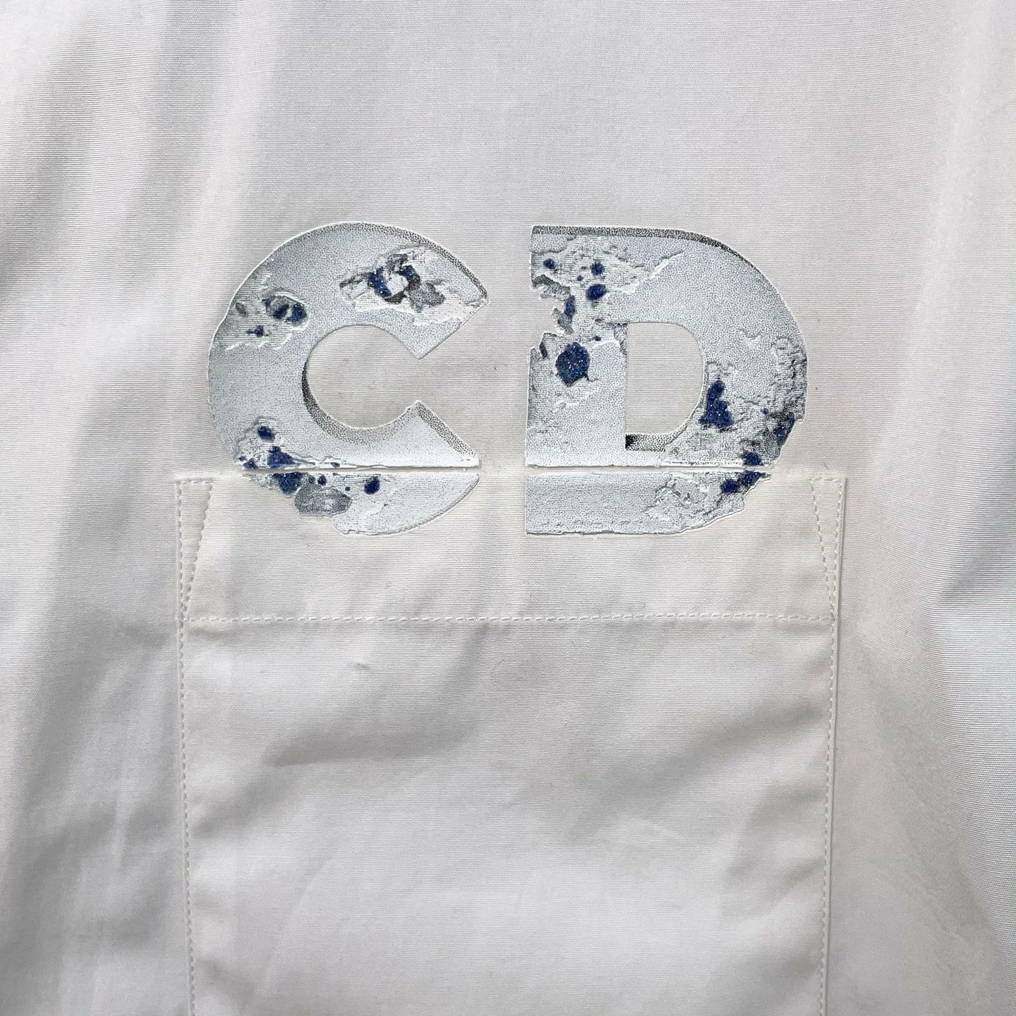 Dior Dior Printed White Shirt s Men Size US S / EU 44-46 / 1 - 3 Thumbnail