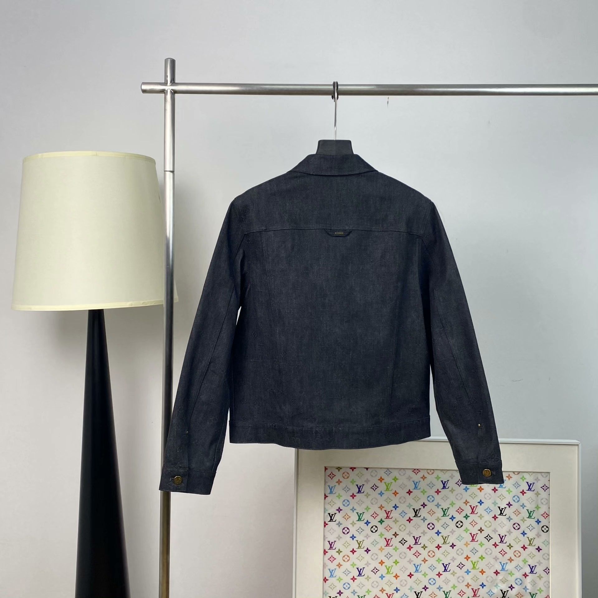 Louis Vuitton Louis Vuitton Denim Printed Light Jacket m Men Size US M / EU 48-50 / 2 - 2 Thumbnail