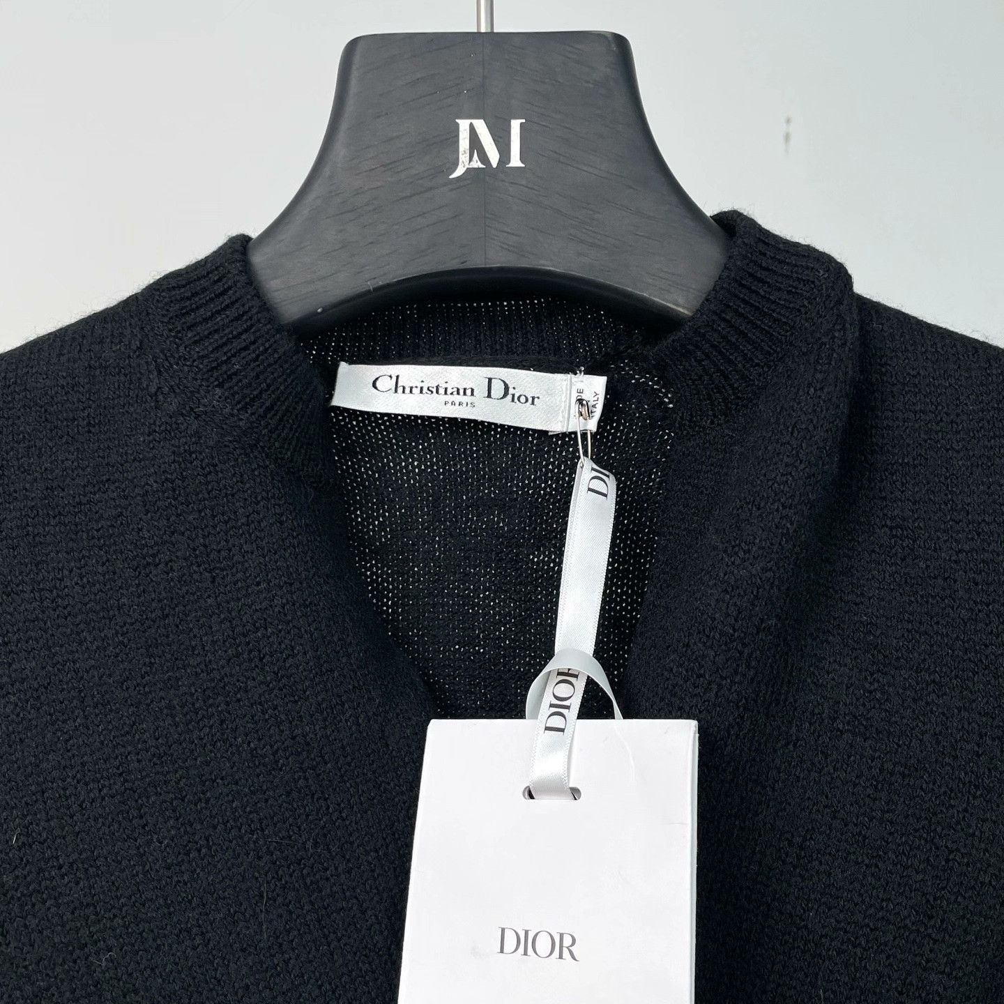 Dior Dior Embroidered Black Sweater it_40 Women Size S / US 4 / IT 40 - 3 Thumbnail