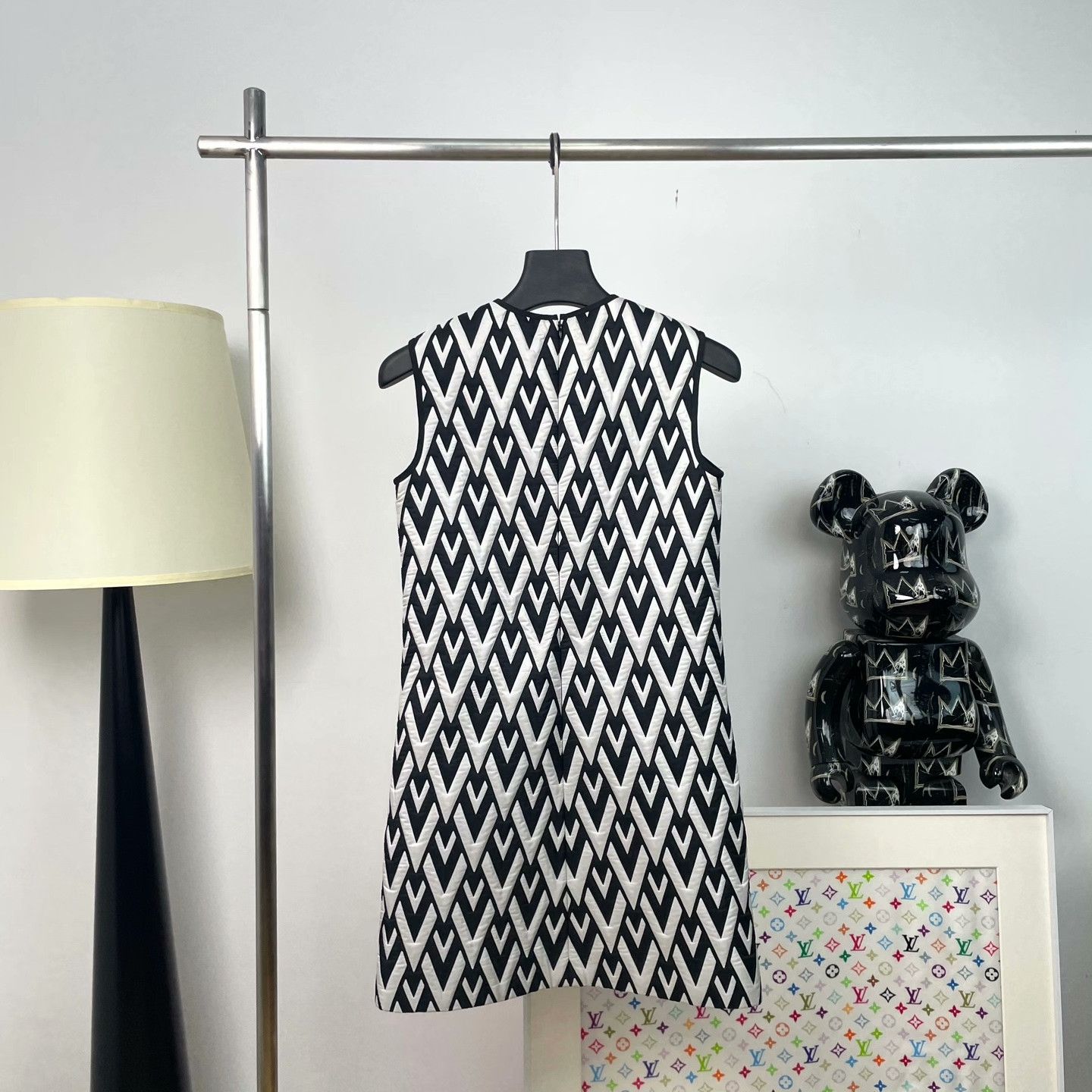 Valentino Valentino Printed Graphic Dress M Women Size M / US 6-8 / IT 42-44 - 3 Thumbnail