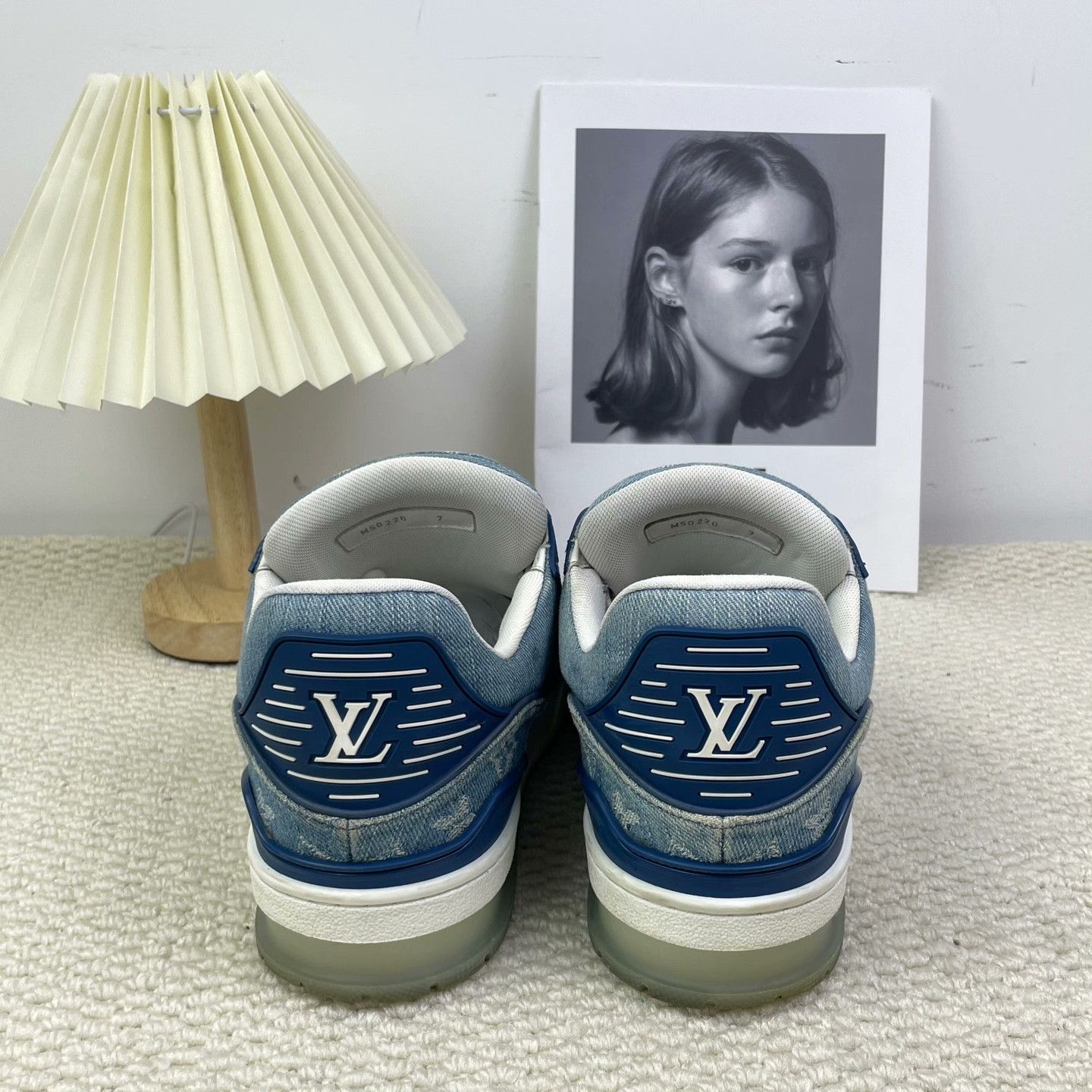 Louis Vuitton Louis Vuitton Training Denim Lowtop Sneakers 8 Men Size US 8 / EU 41 - 4 Thumbnail
