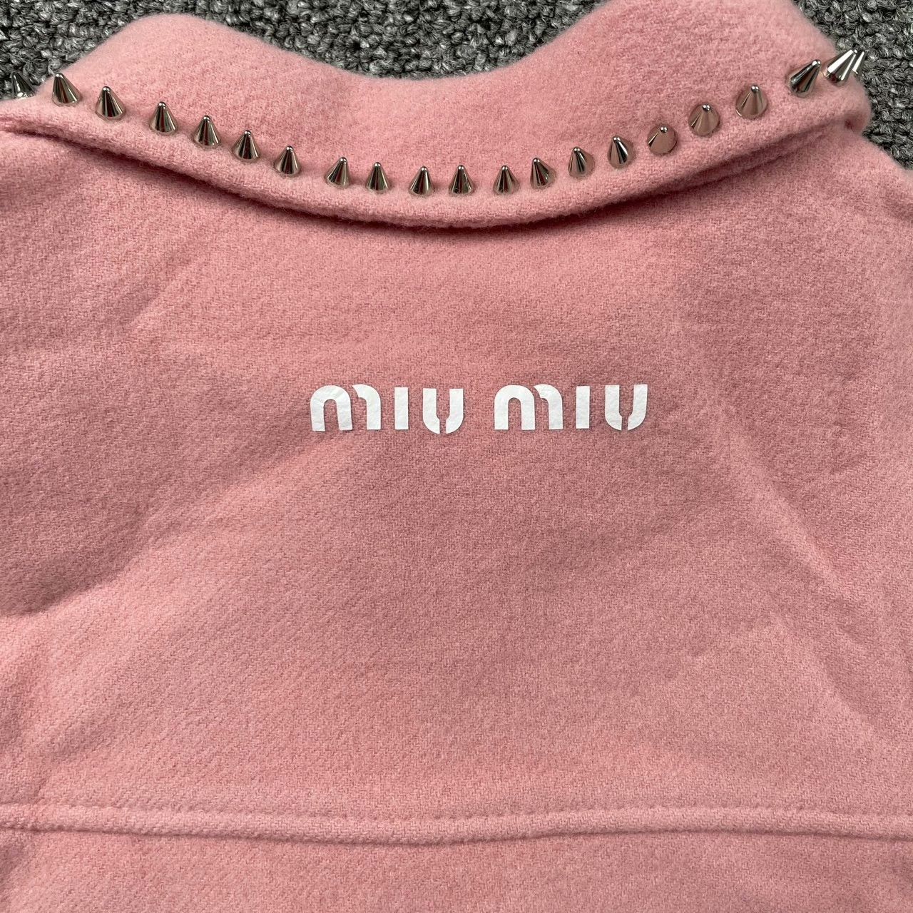 Miu Miu Miu Miu Wool Pink Coat it_36 Women Size XS / US 0-2 / IT 36-38 - 5 Thumbnail